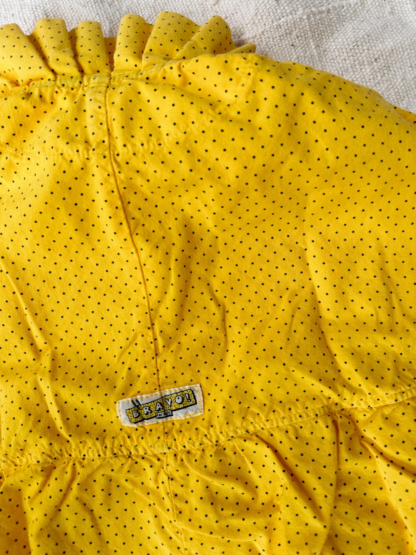 Yellow Ruffle Jumper (2T)