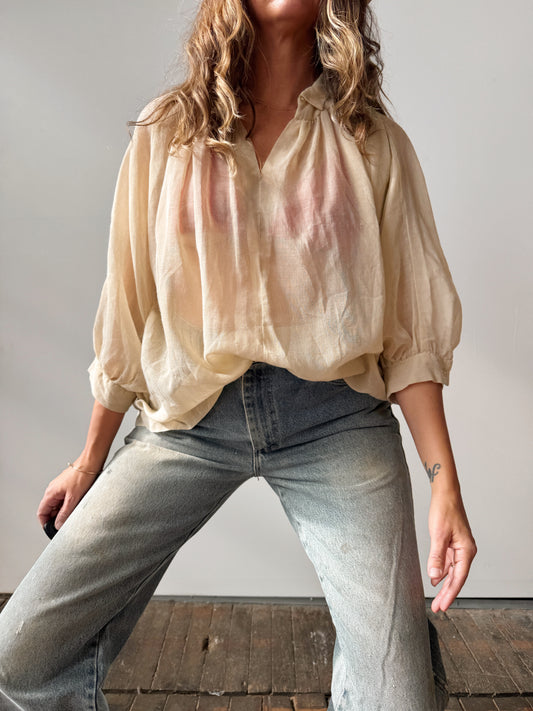 70s California Romance Vintage Blouse (M)