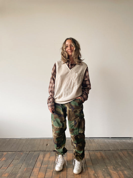 80s Layered Look Top (L)