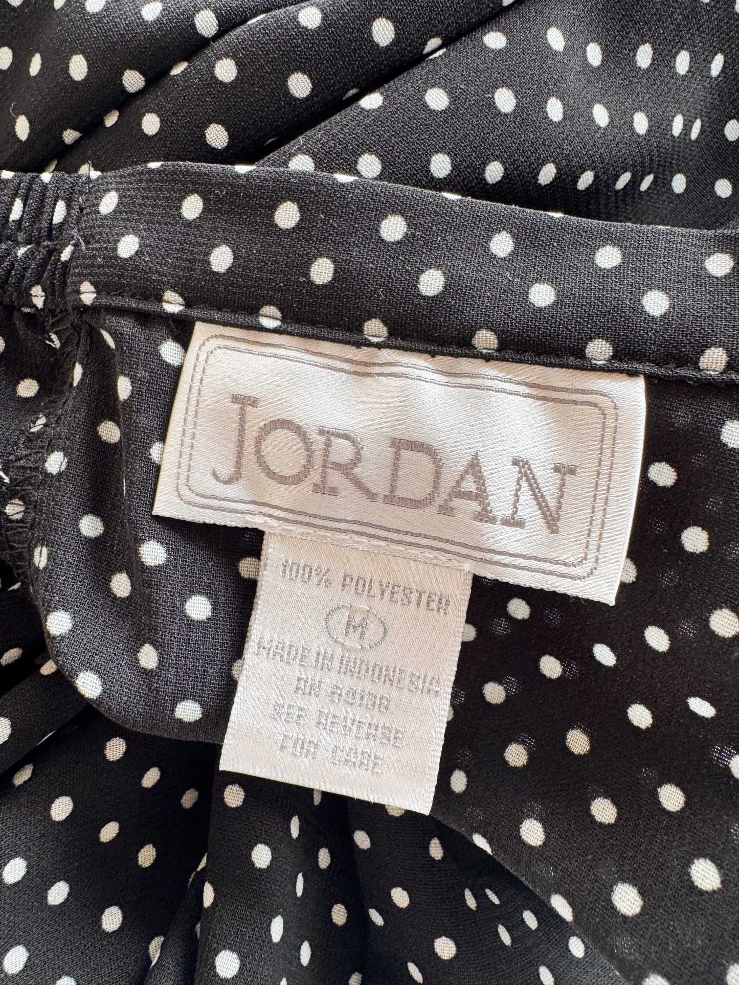 Dotted Two-Piece Ruffle Set (S/M)