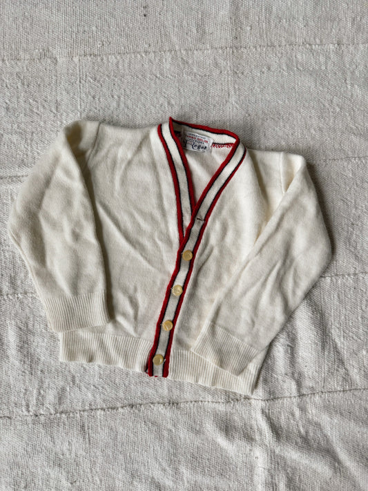 70s Regal School Cardigan (12m)