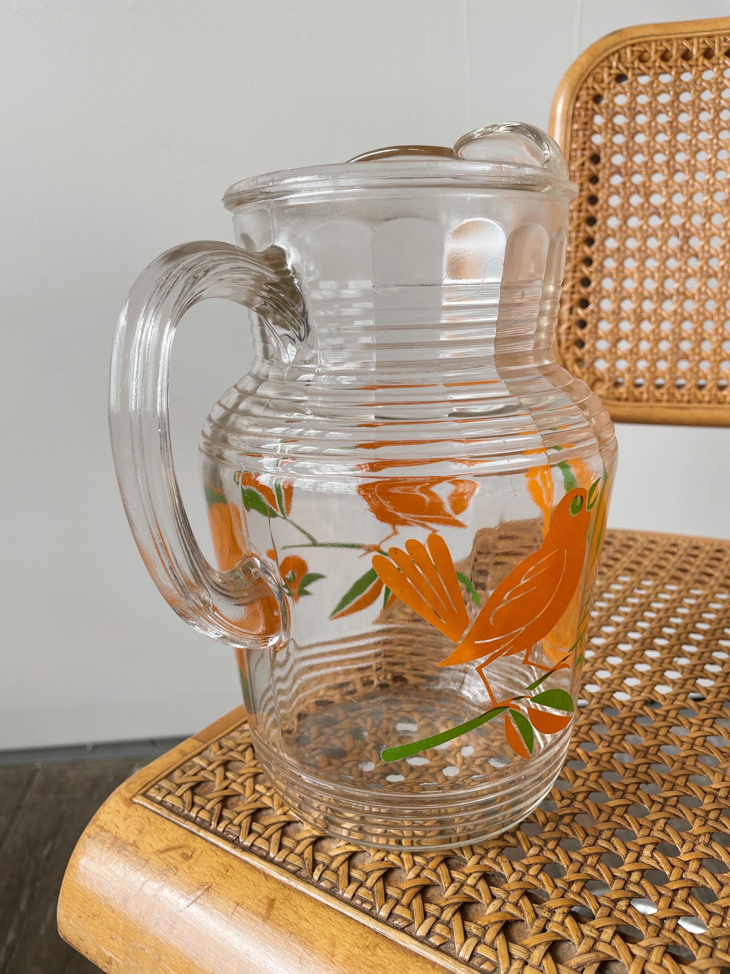 60s Morning Bird Pitcher