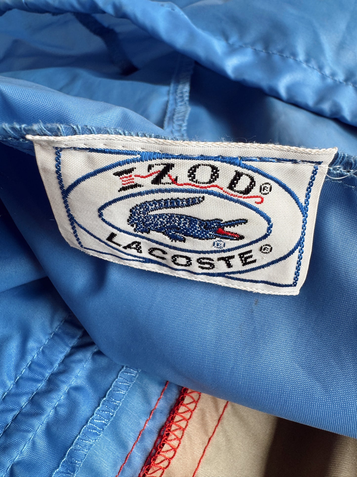 Izod Lacoste Pullover Windbreaker (Mens M)