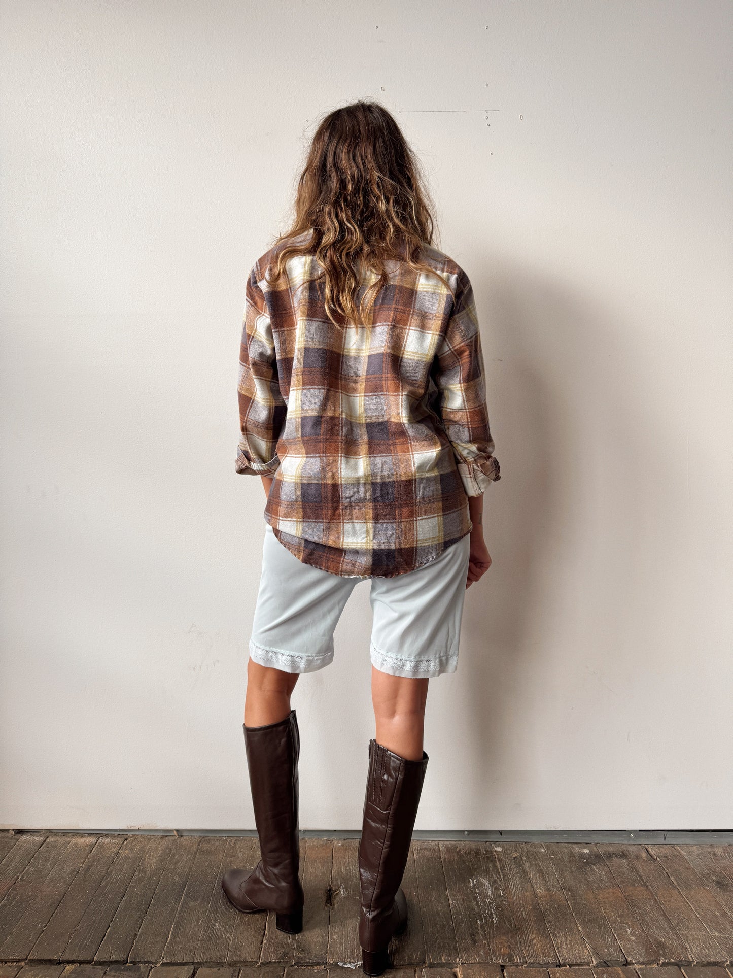 Plaid 70s Flannel (S)