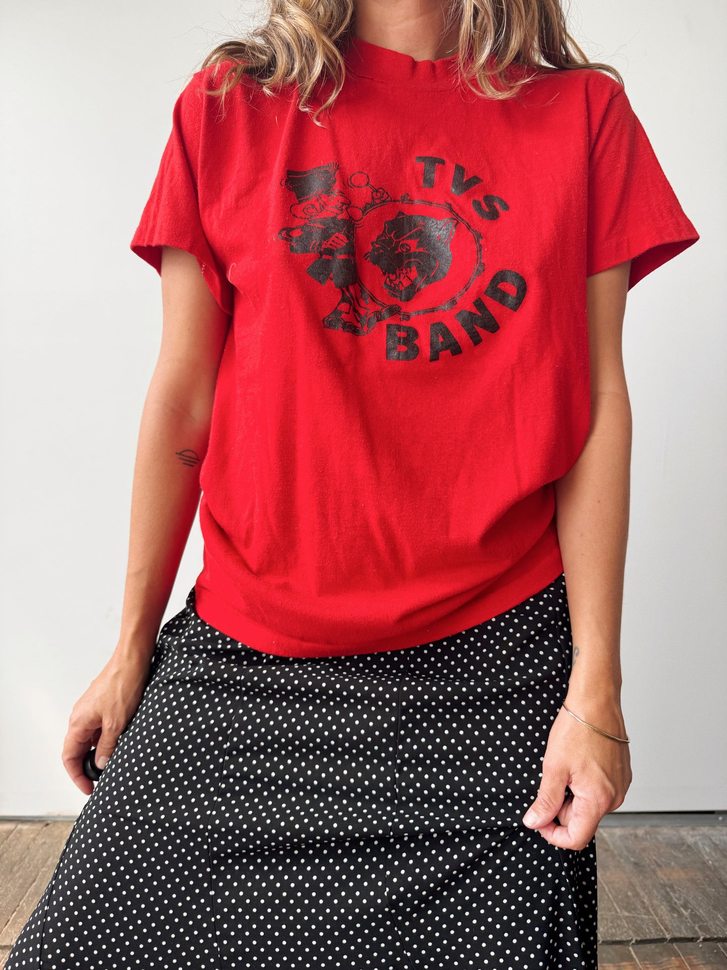 TVS Red Band Single Stitch 70s T-Shirt (M)