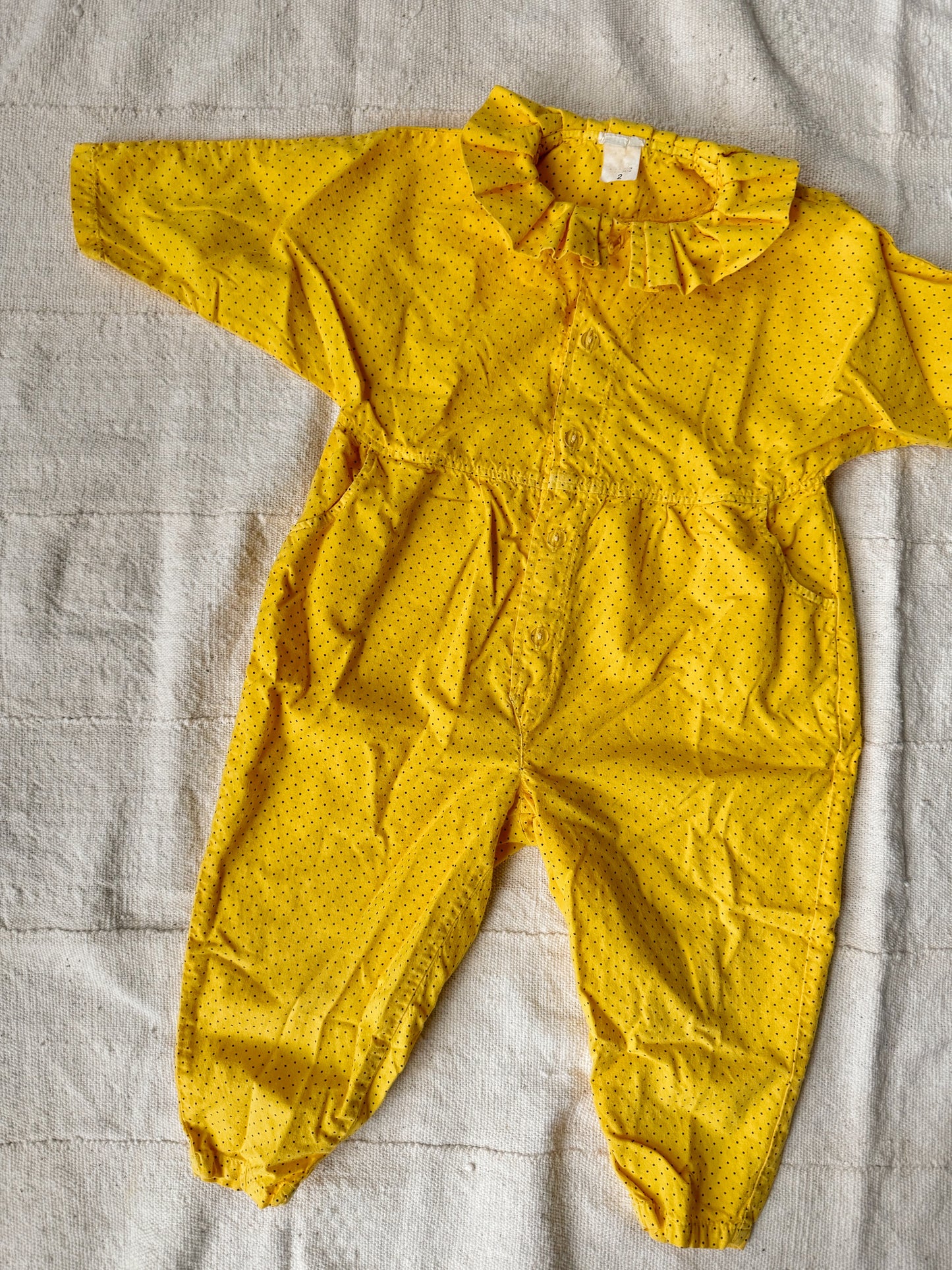 Yellow Ruffle Jumper (2T)