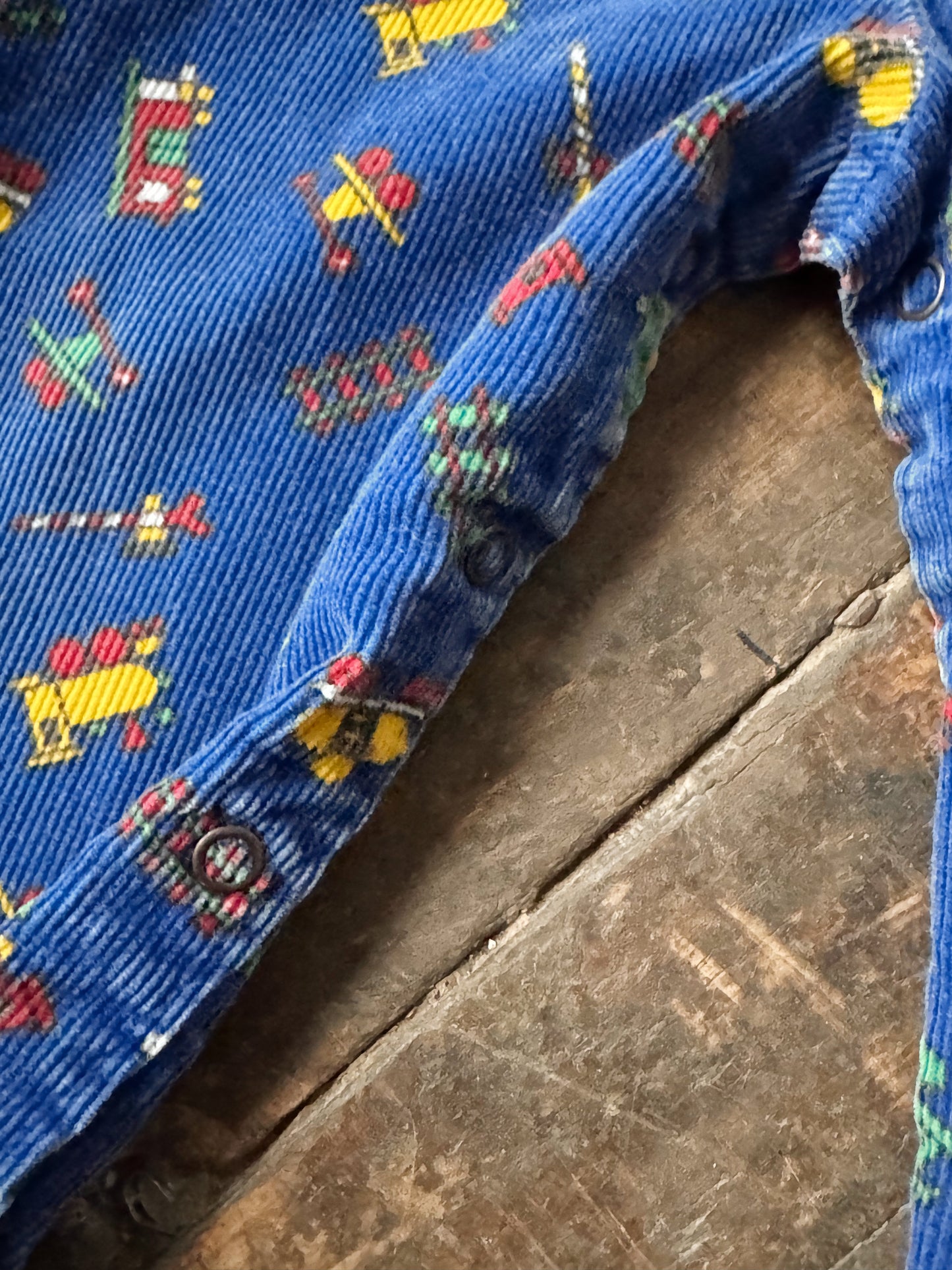 Mack Truck Corduroy Train Overalls (24mths)