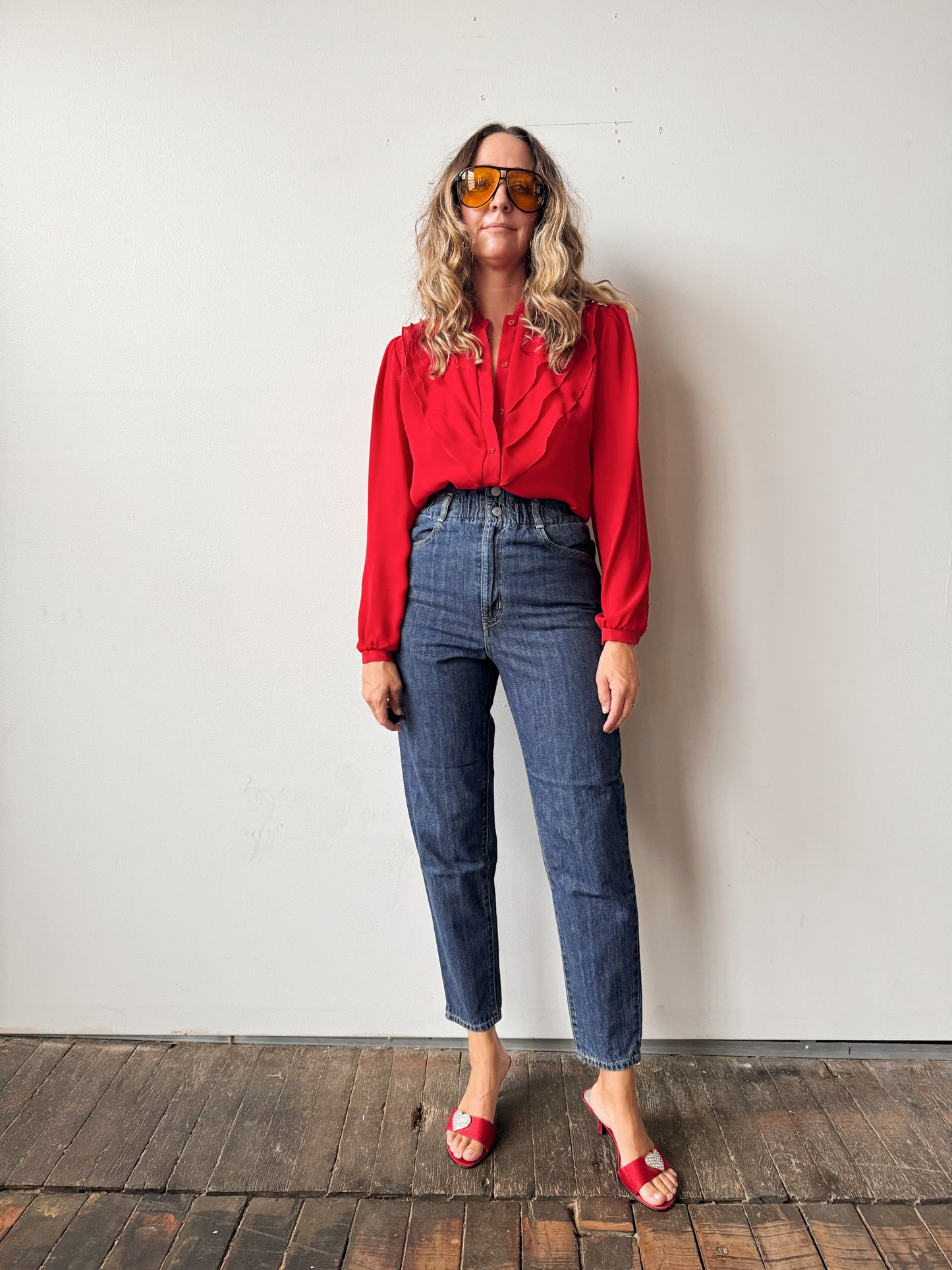 Levi's Tapered Elastic Waist Denim Pant (26")