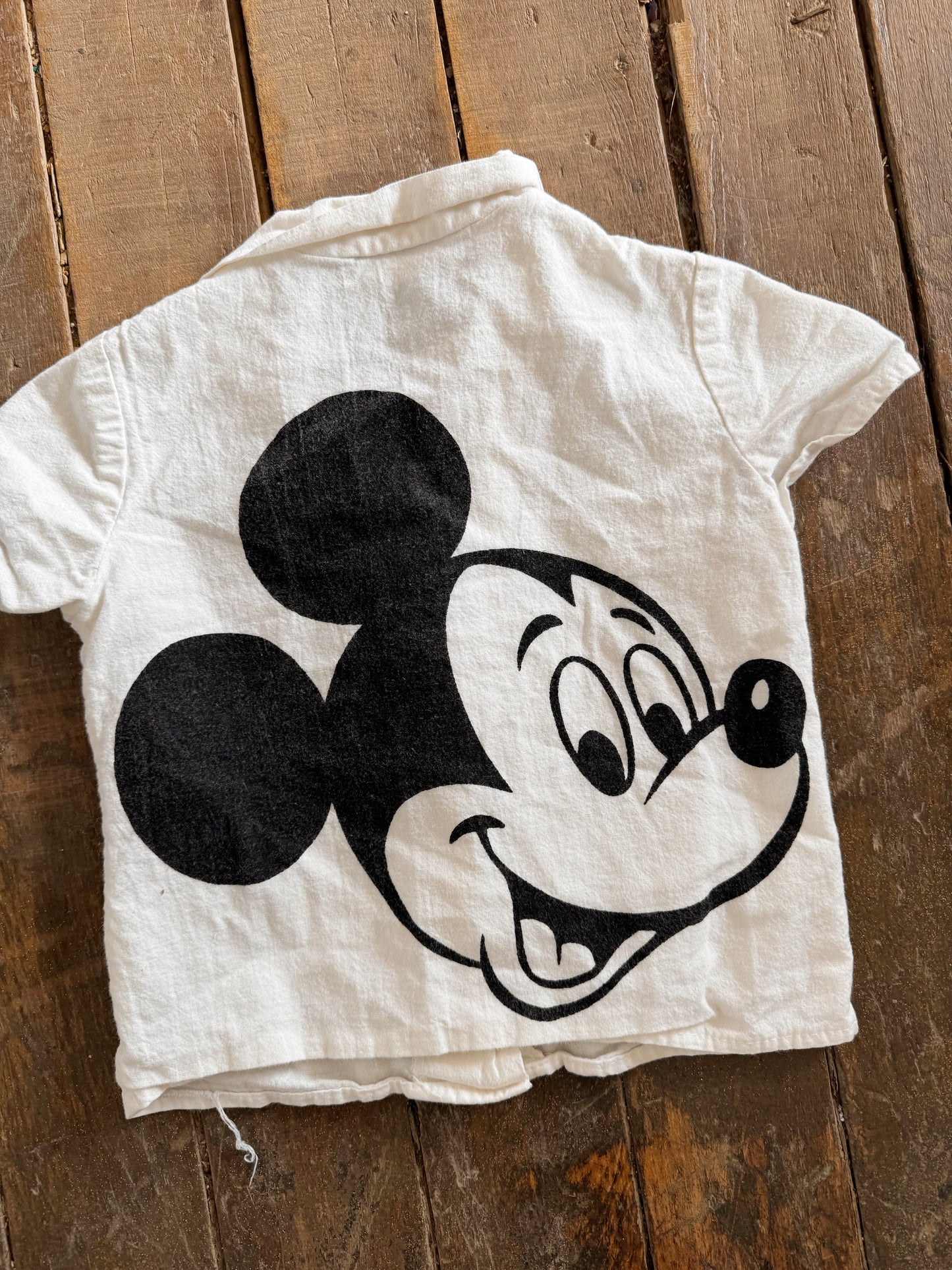 Disney Mickey Mouse Button Down Top (2T)