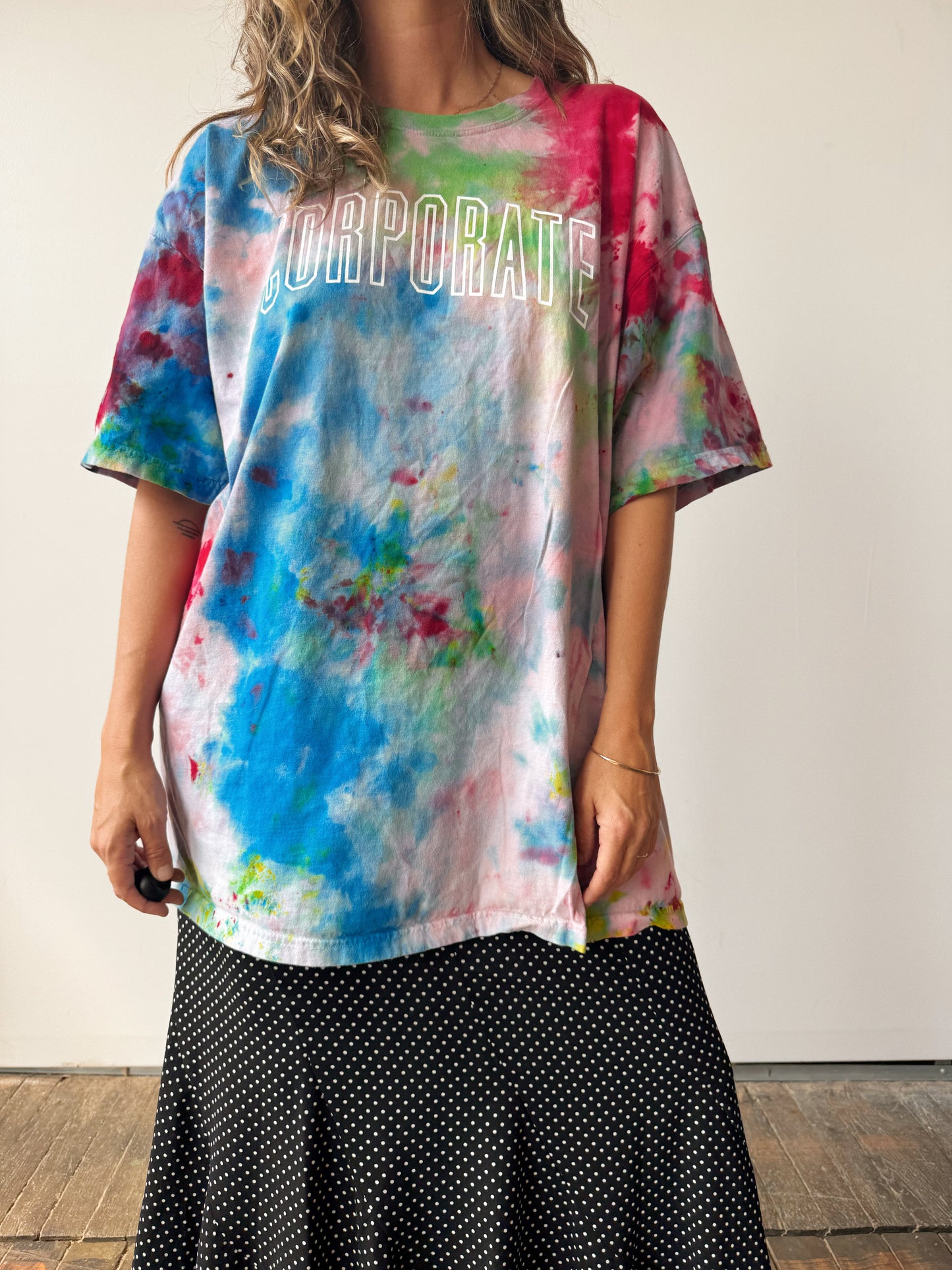 Corporate Tie-Dye Mens T-Shirt (XL)