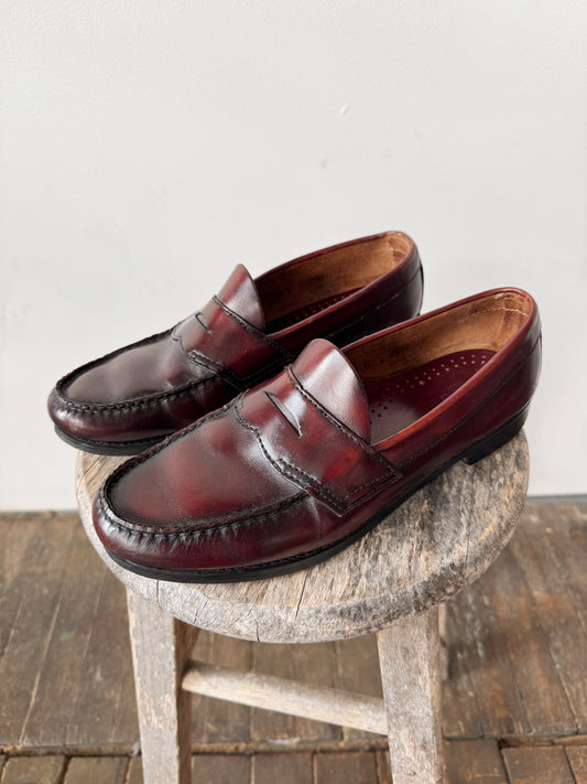 GH Bass & Co. Weejuns Penny Loafer in Burgandy (Mens 9)