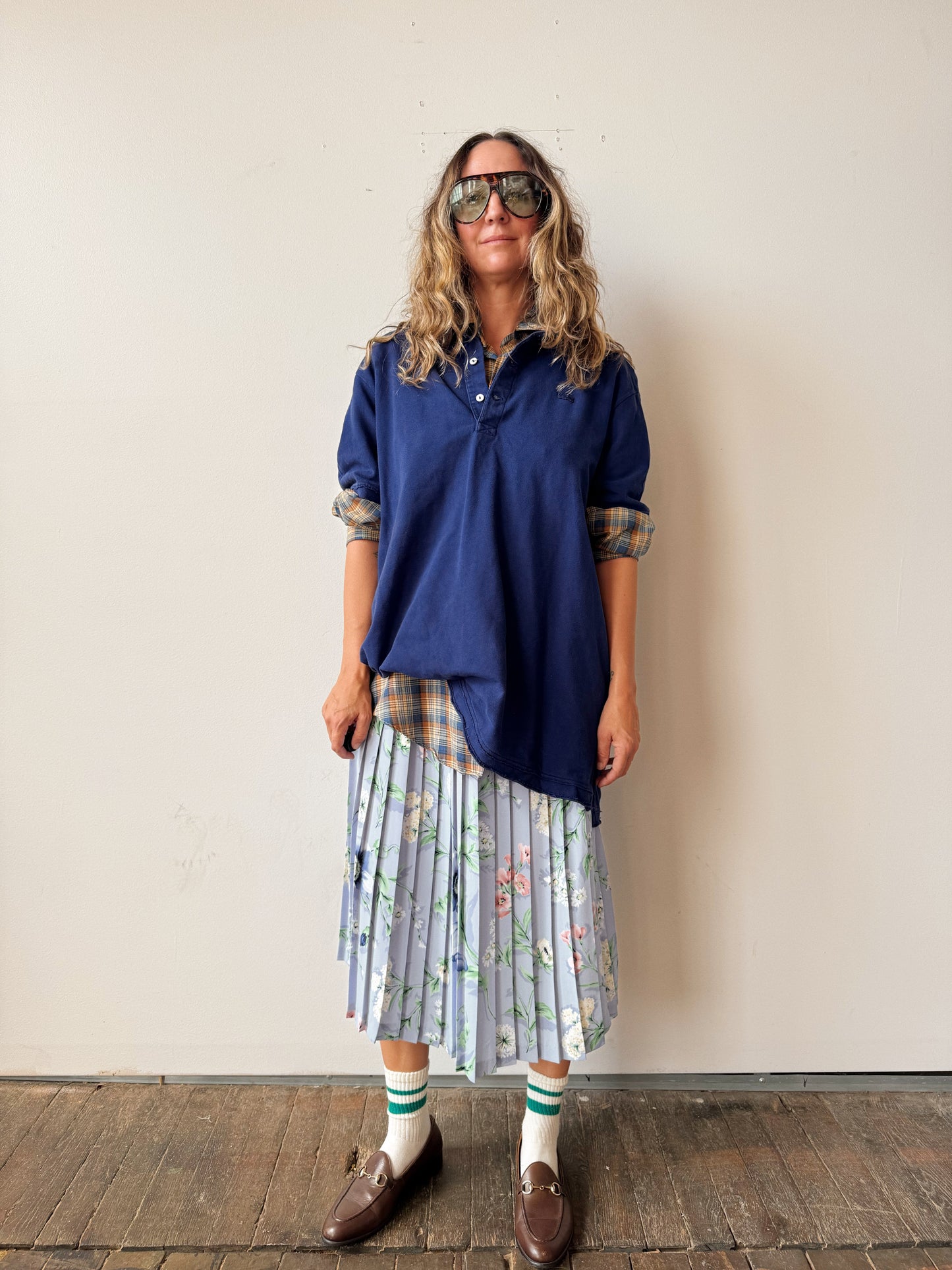 Vintage Wash Oversize 00s Lacoste Polo (XXL)