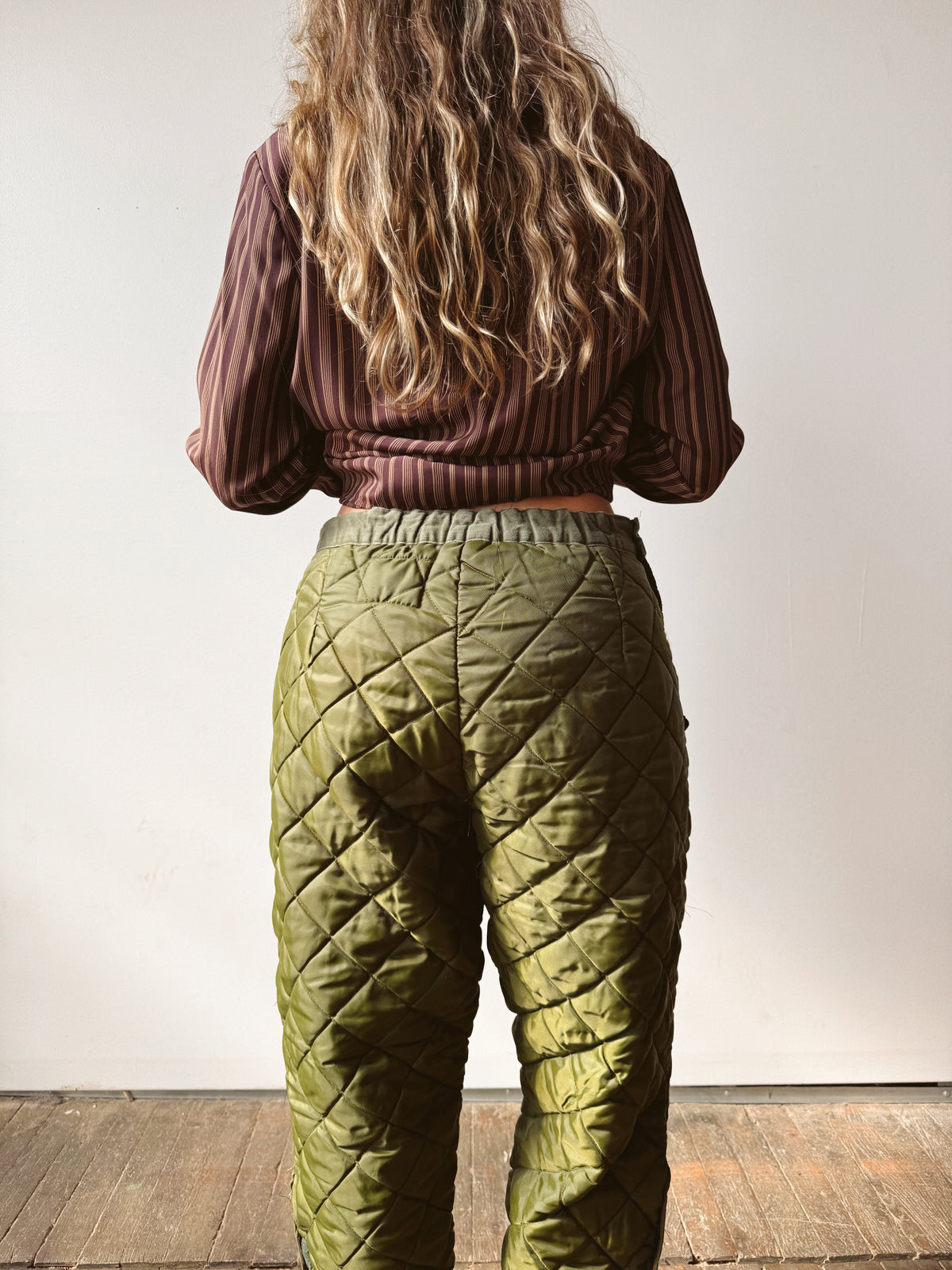 Vintage '75 Dutch Military Surplus Quilted Pant (30")