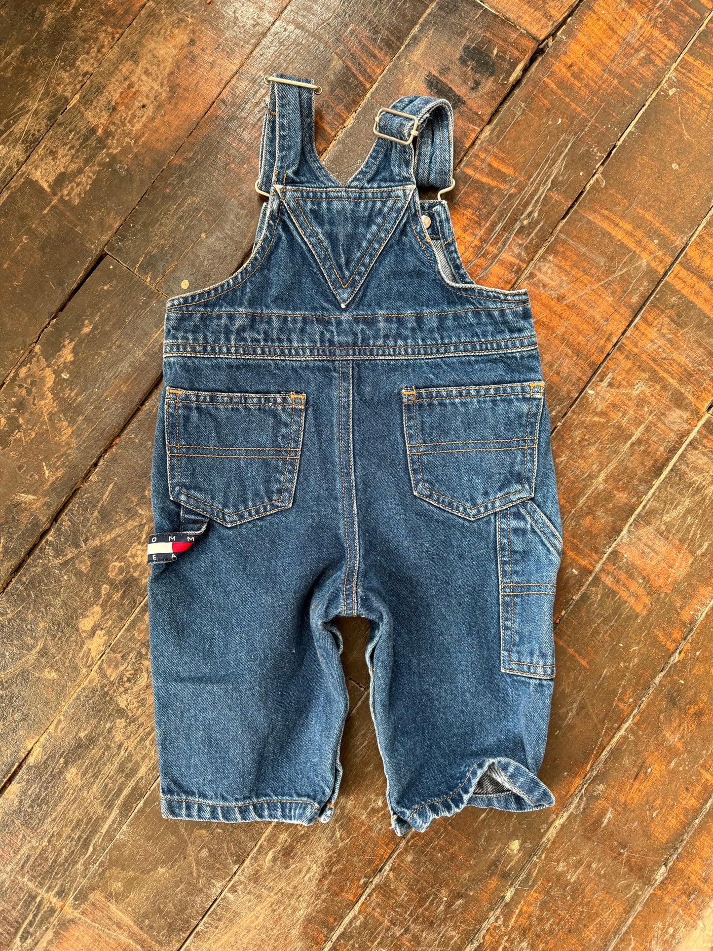 Tommy Hilfiger Denim Overalls (6mos)