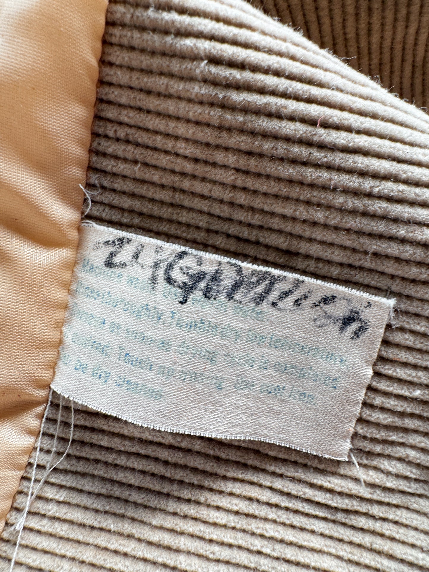 Made in Poland Cape with Corduroy Details