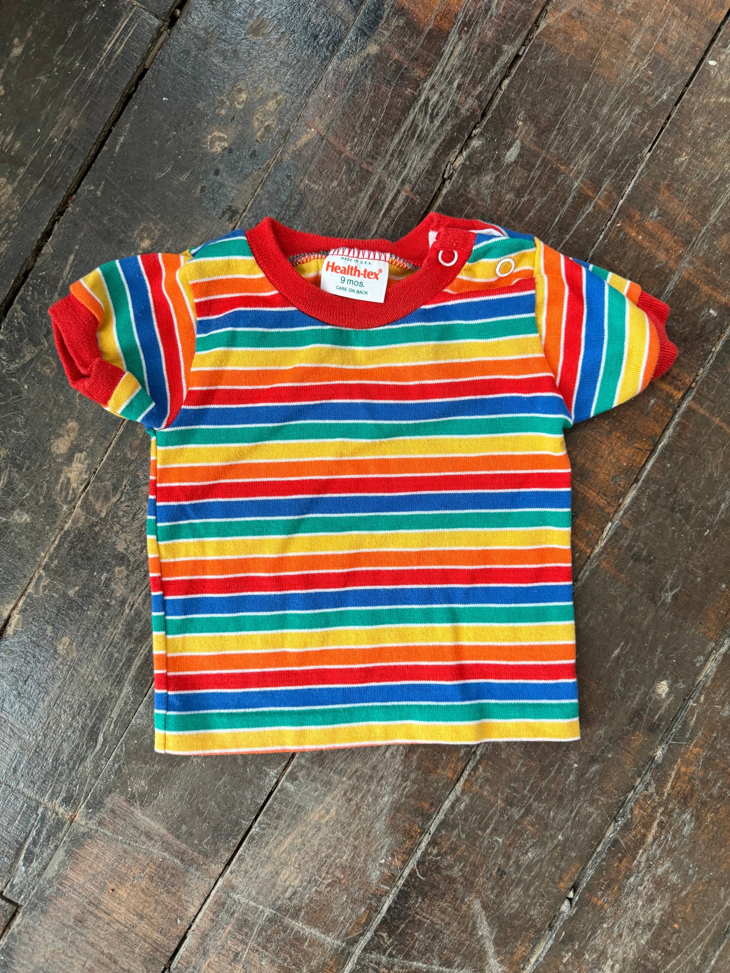 70s Rainbow Tee (9mos)