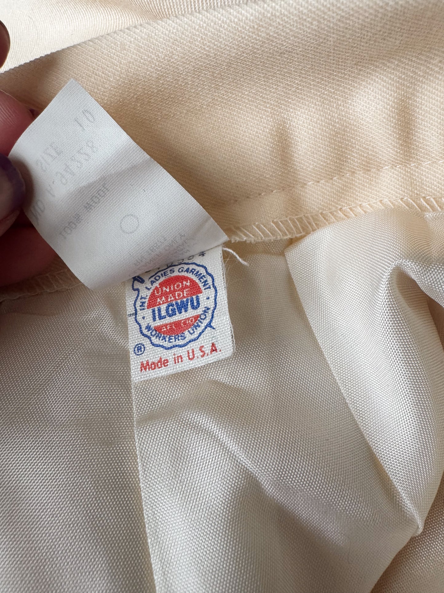 Ivory 90s Wool Trouser Pants (27)