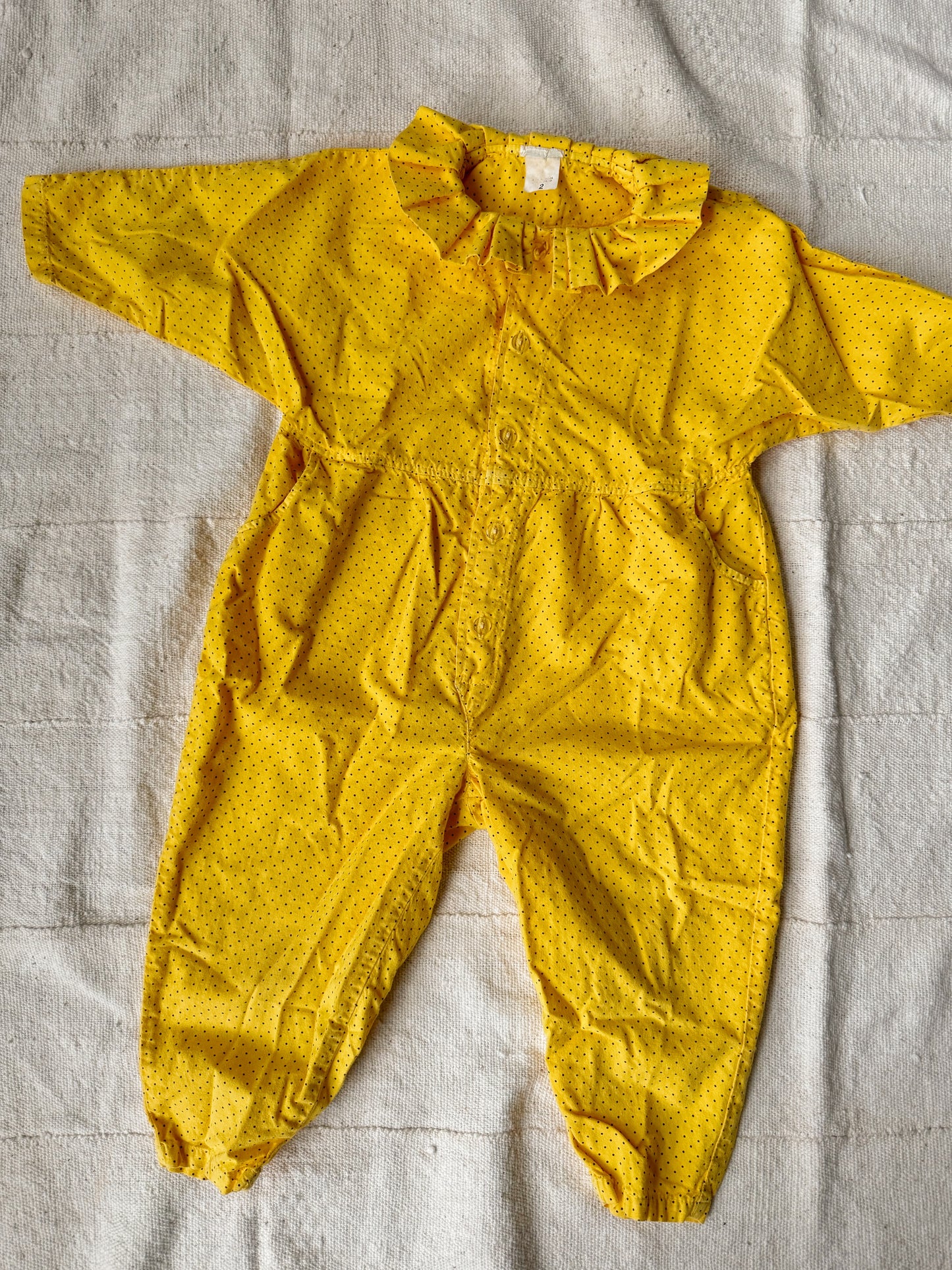 Yellow Ruffle Jumper (2T)