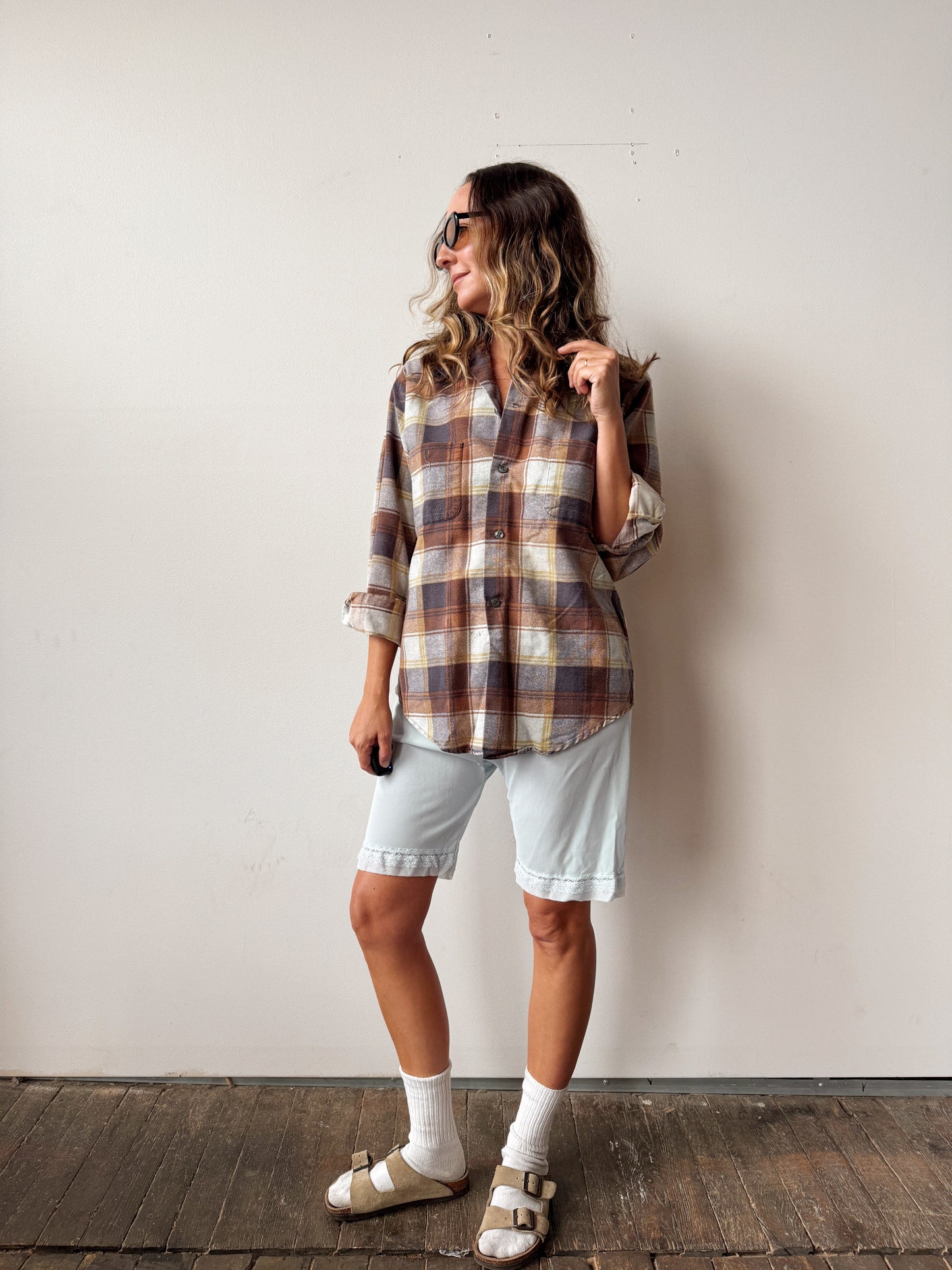 Plaid 70s Flannel (S)