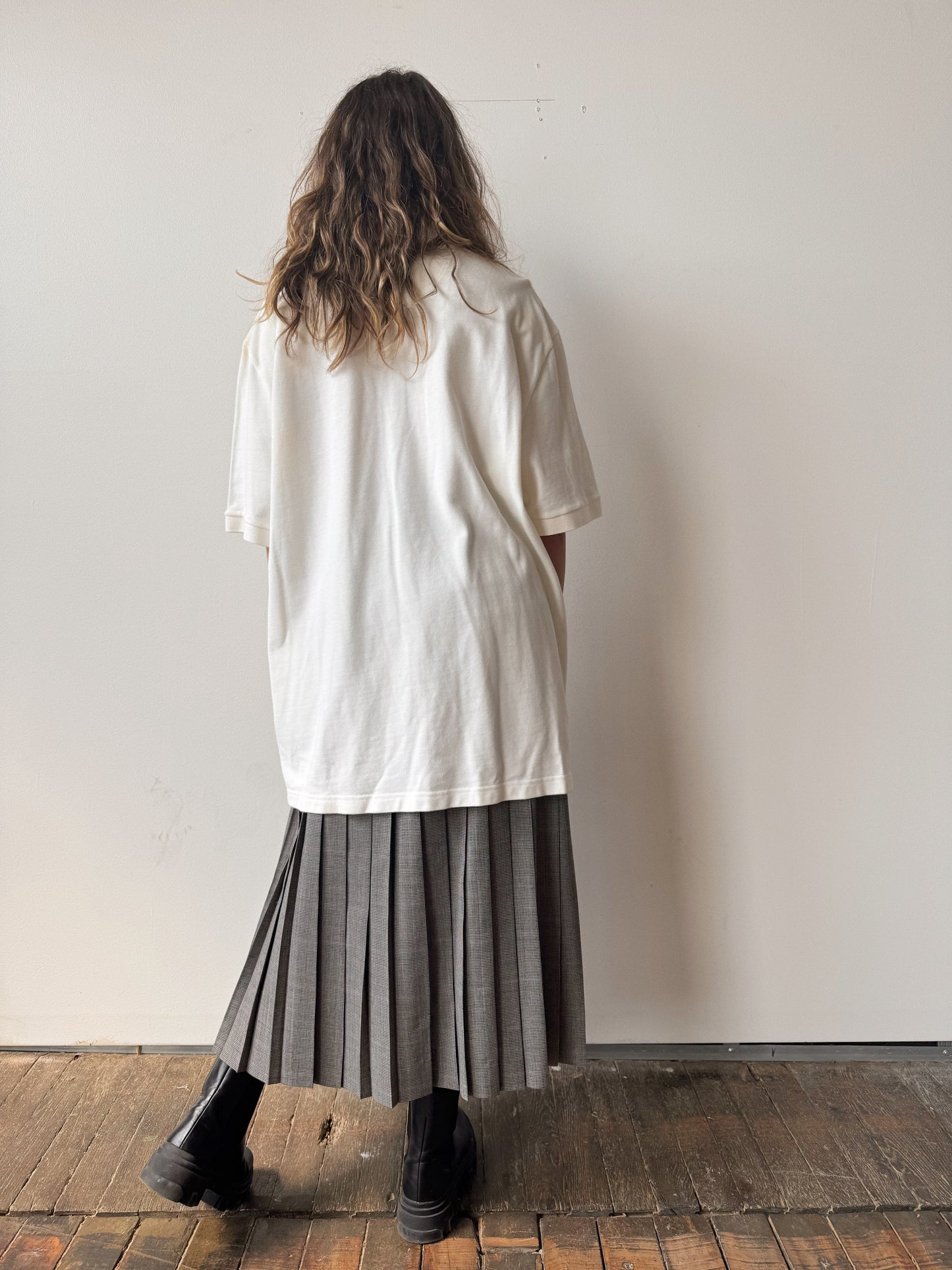 White 00s Lacoste Polo (XL)