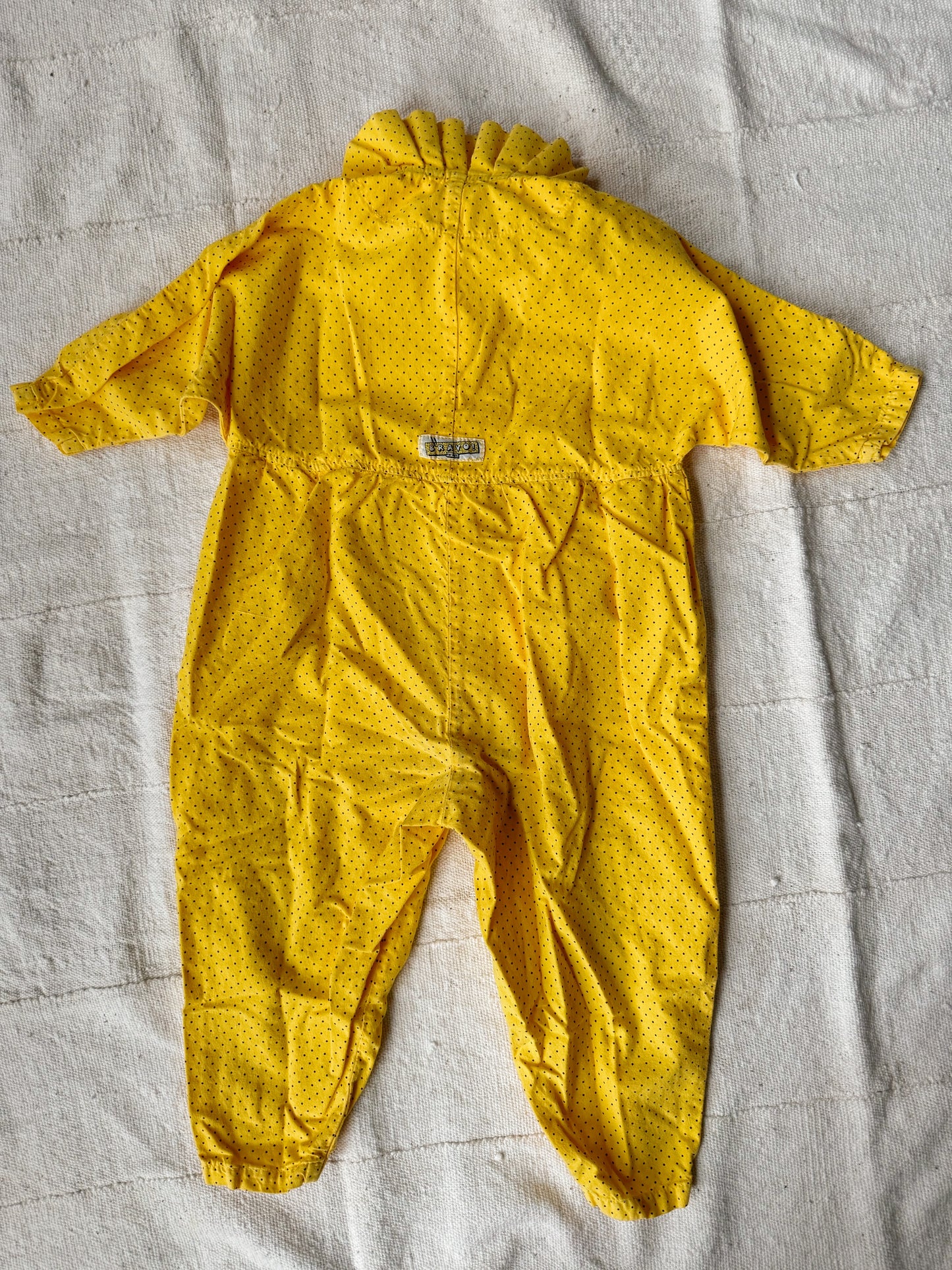 Yellow Ruffle Jumper (2T)