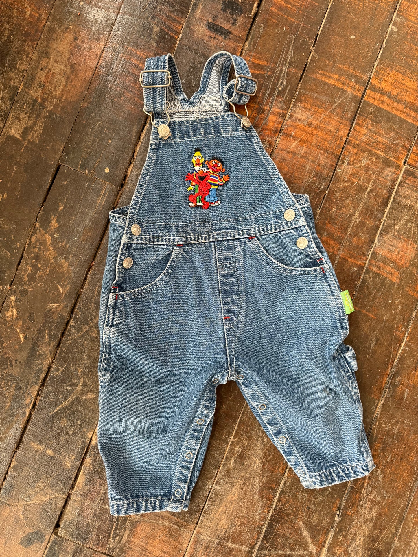 Sesame Street Overalls (12mos)