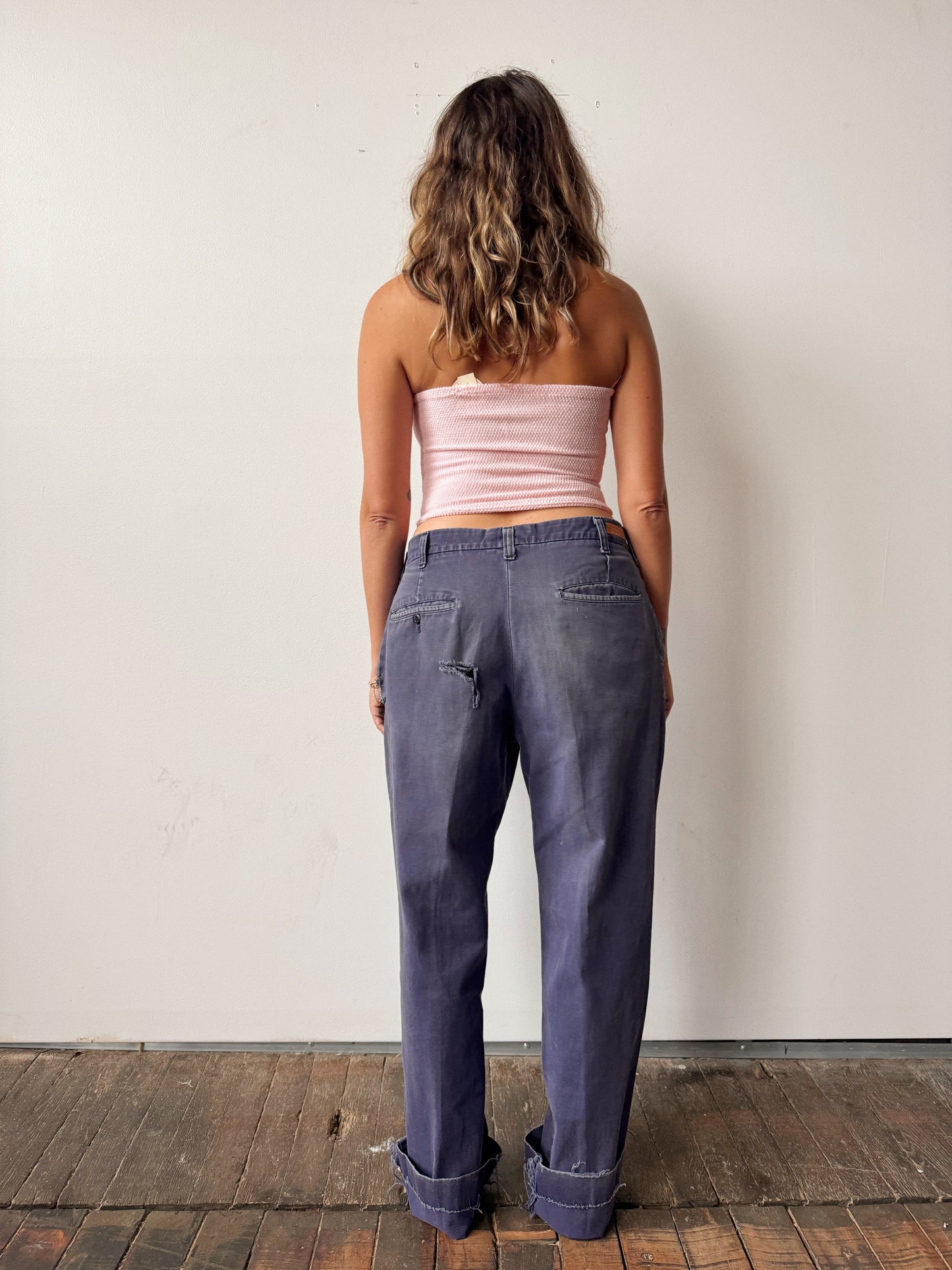 Distressed Worn Mens Work Pant (32")