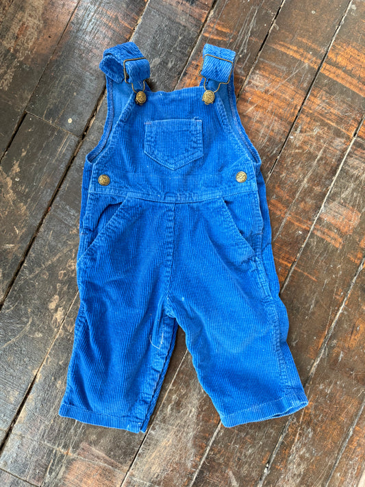 80s Corduroy Overalls (9mos)