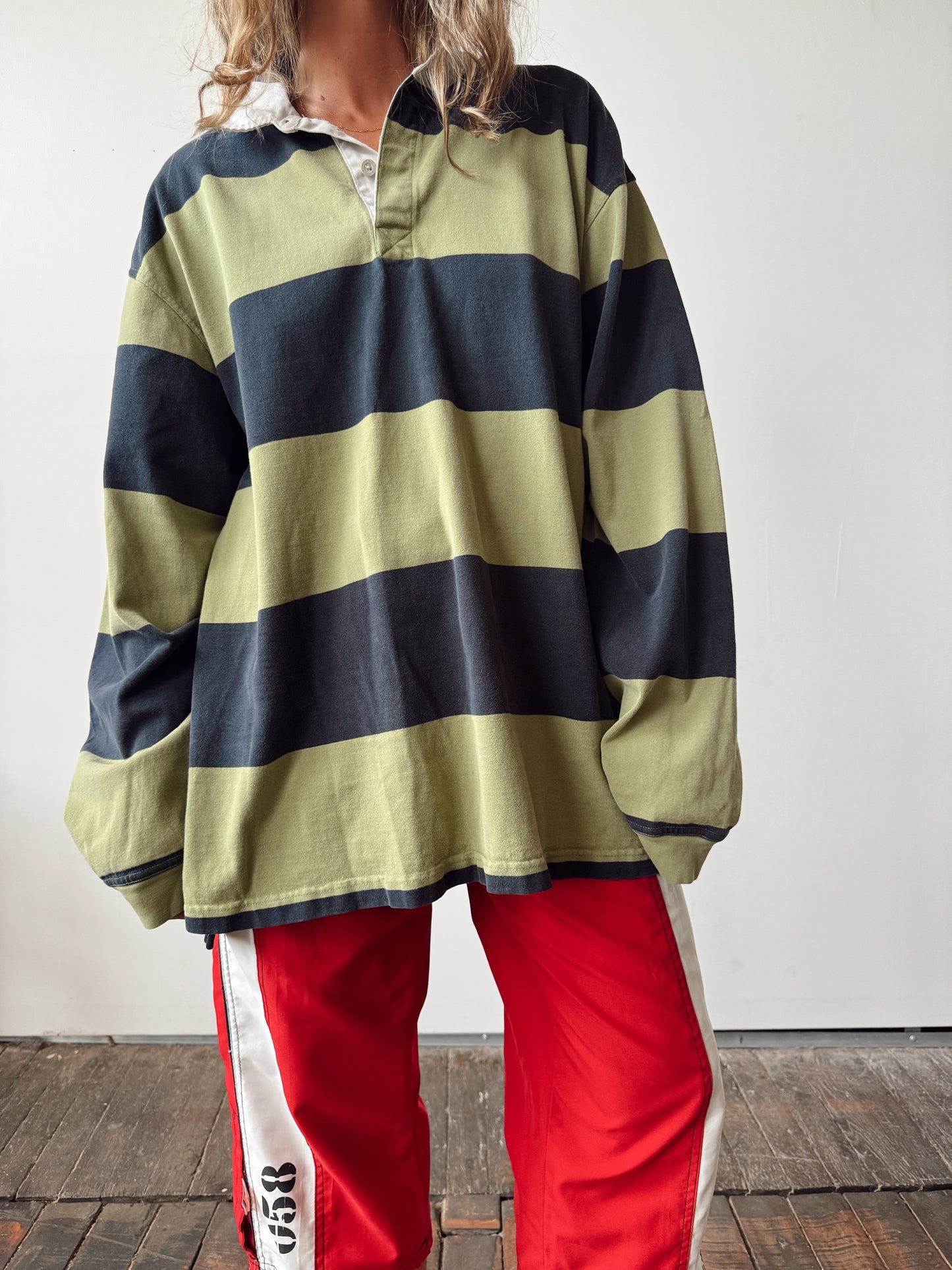 Arrow Oversize Rugby Combed Cotton Top (XXL)