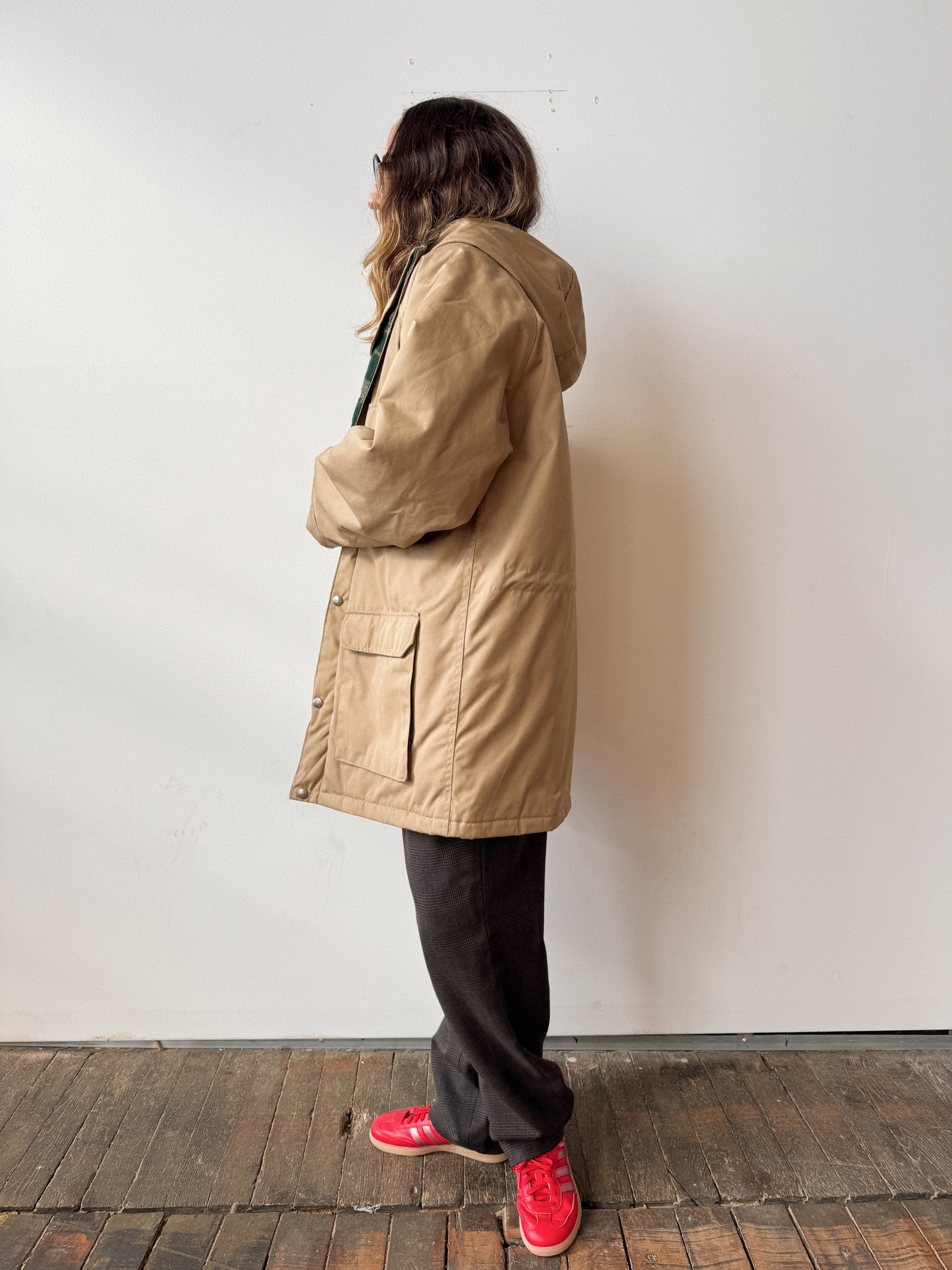 80s Fieldmaster Wool-Linned Coat (Mens M)