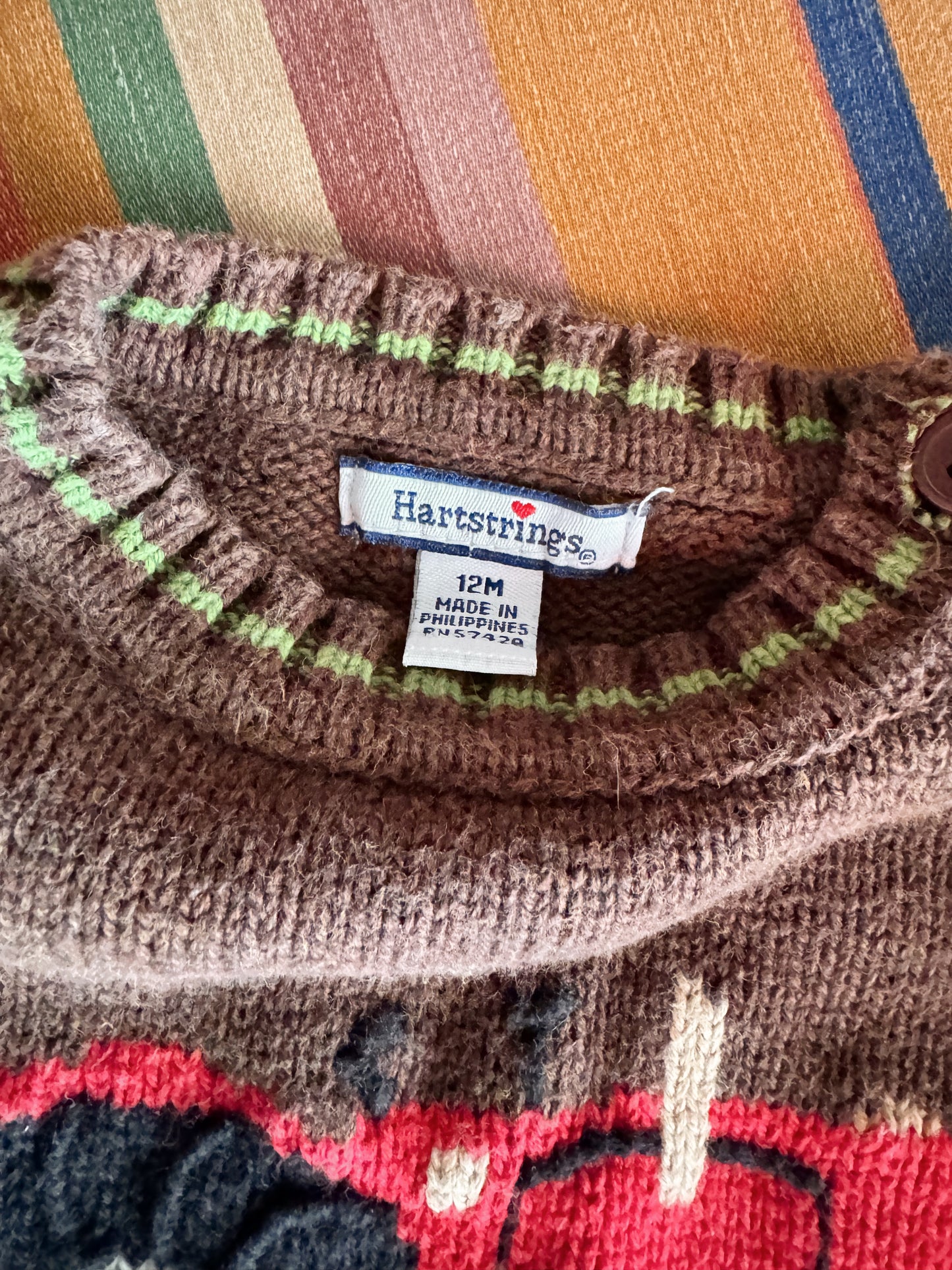 Tractor Crewneck Sweater (12m)