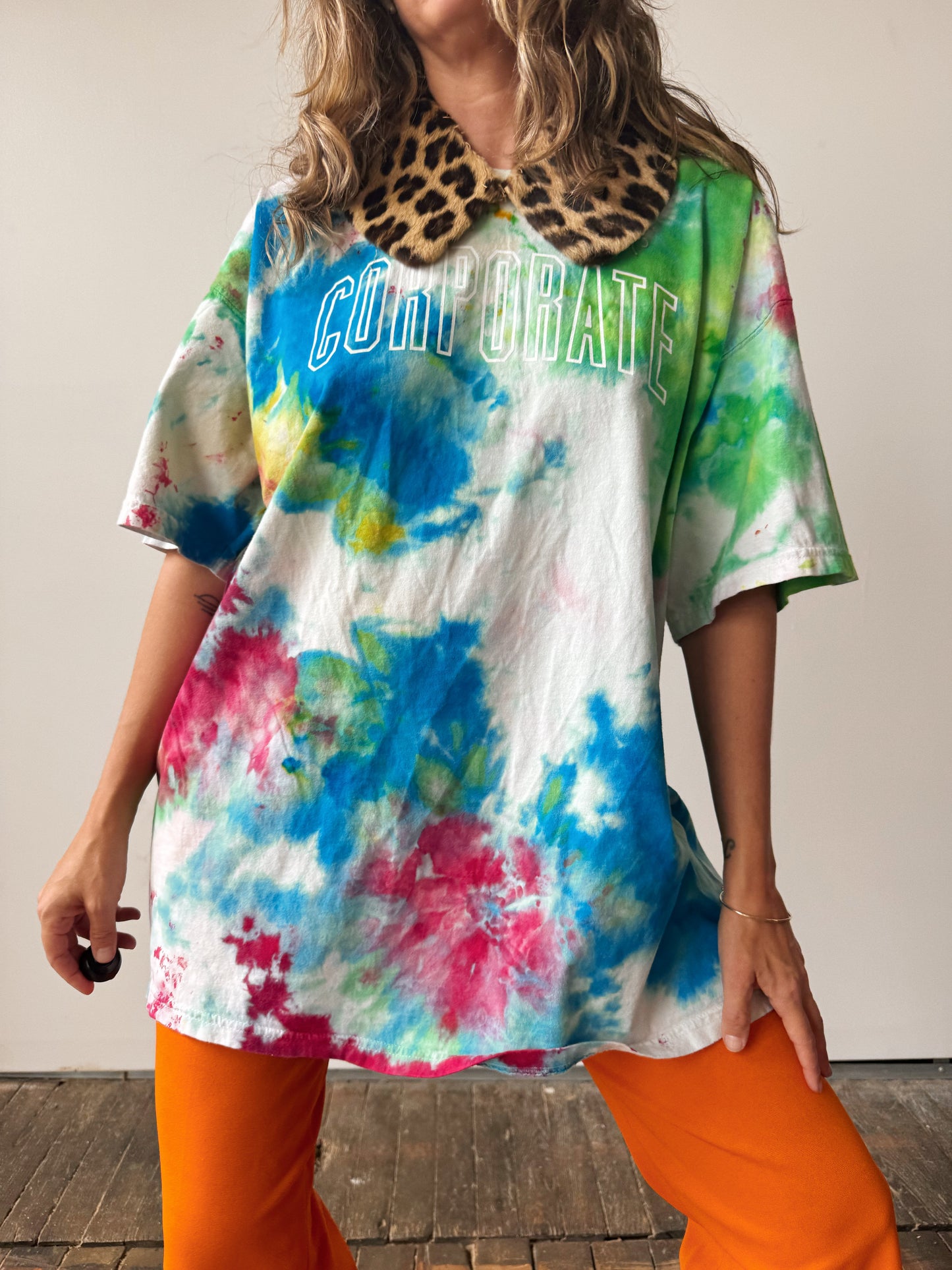 Corporate Tie-Dye Mens T-Shirt (XL)