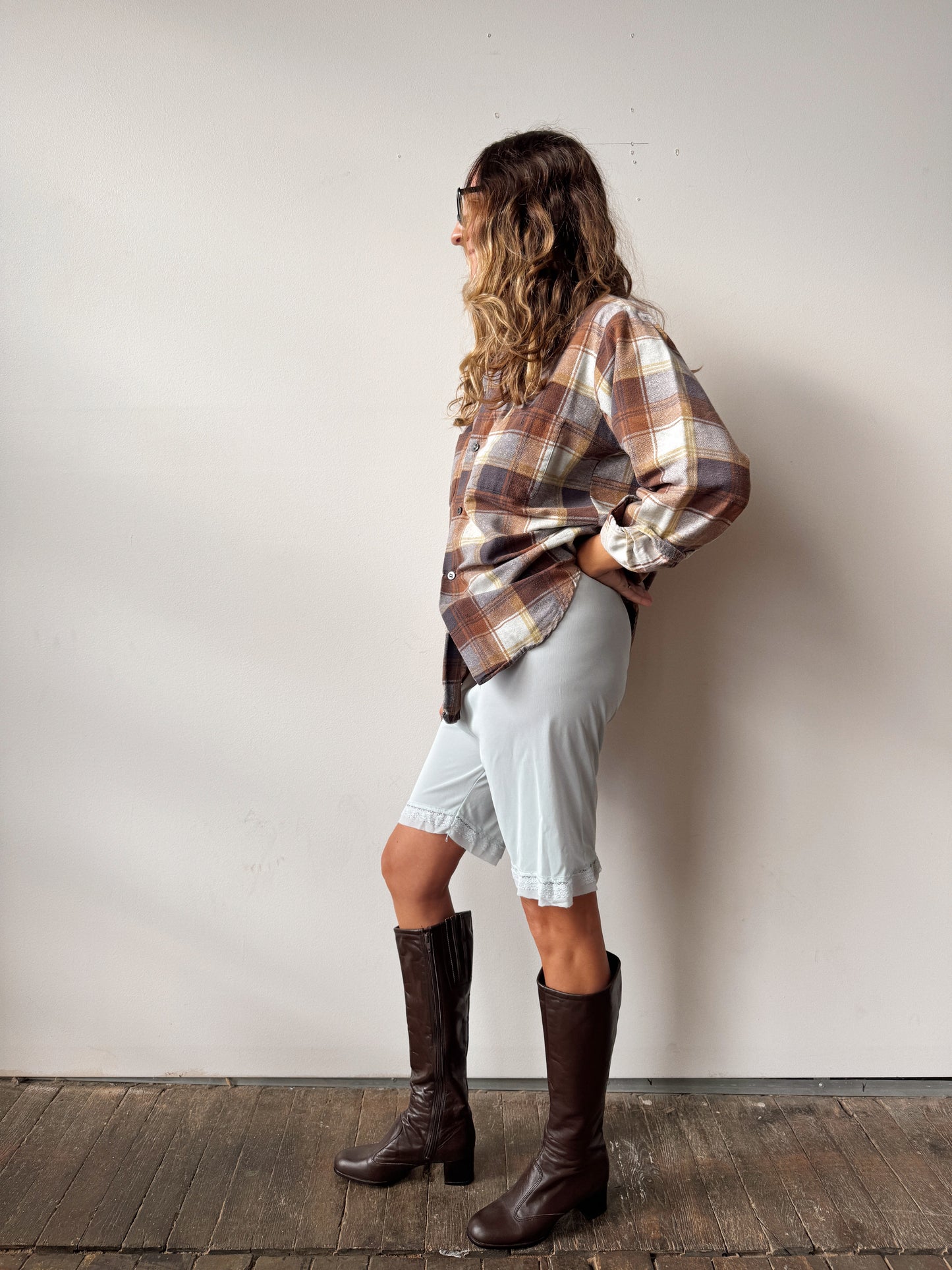 Plaid 70s Flannel (S)