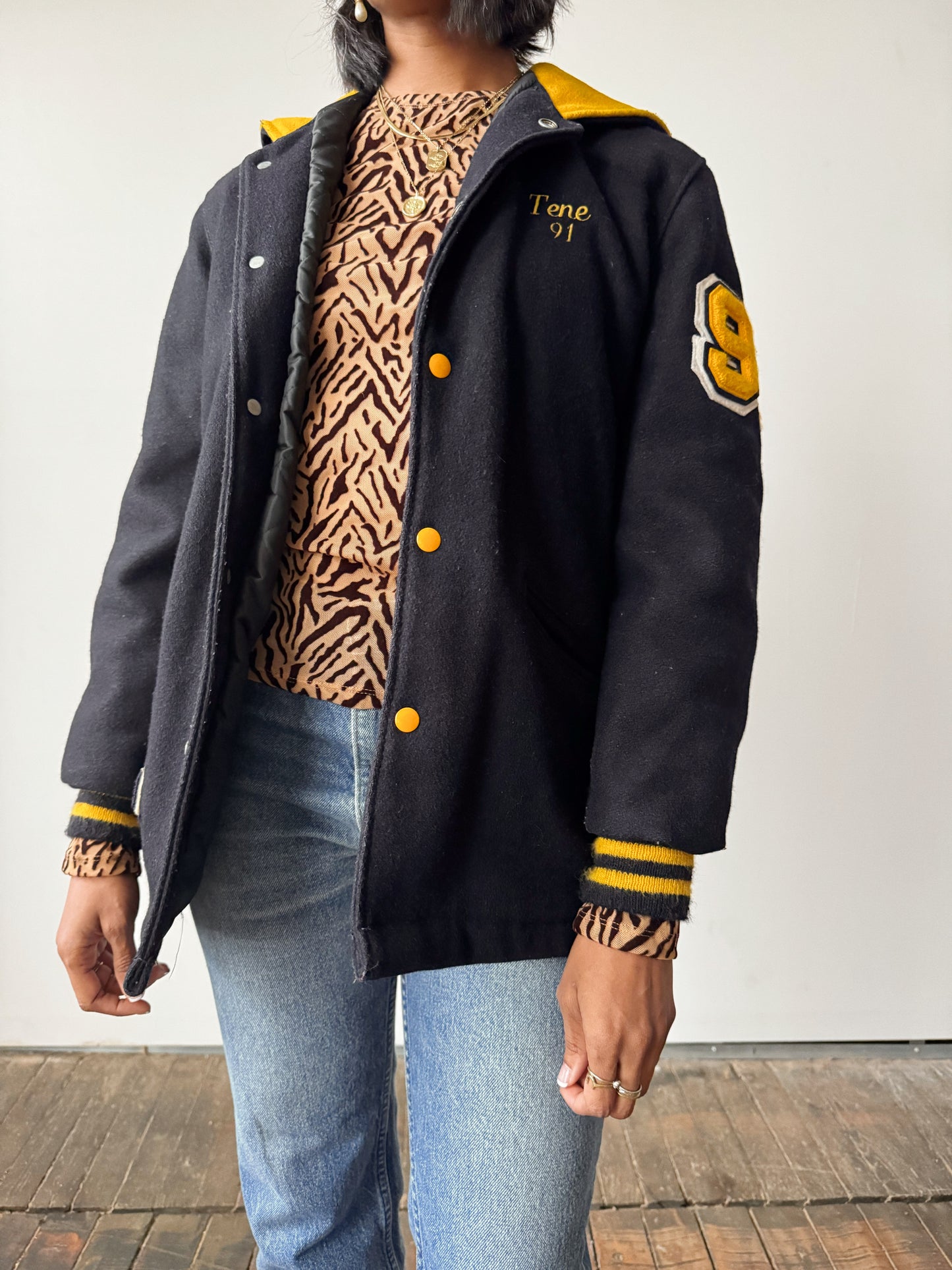 Monroe '91 Letterman Jacket (S)