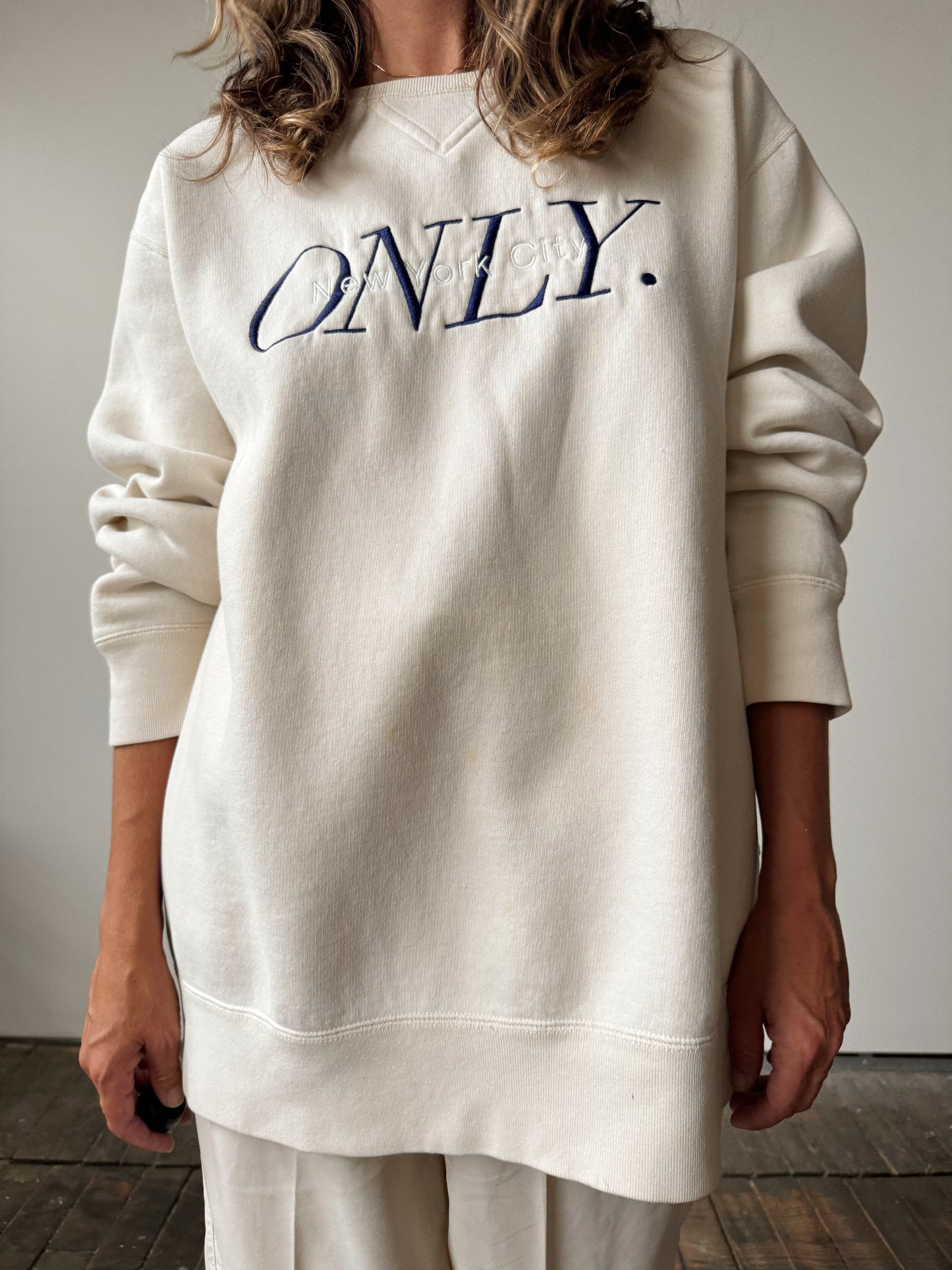 Only. NY Crewneck Sweatshirt (L)