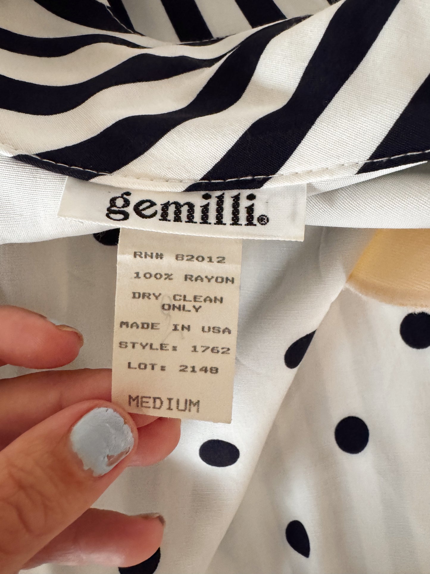 80s Gemilli Contrast Match Sett (M)