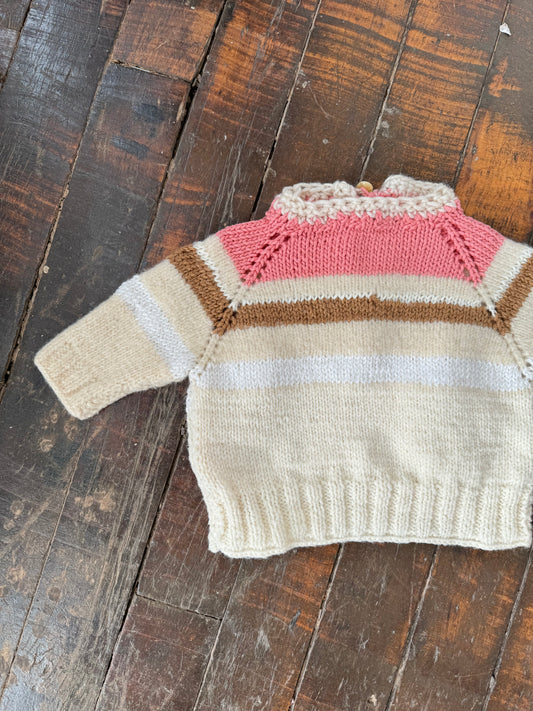 Hand-Knit Everyday Sweater (18mths)
