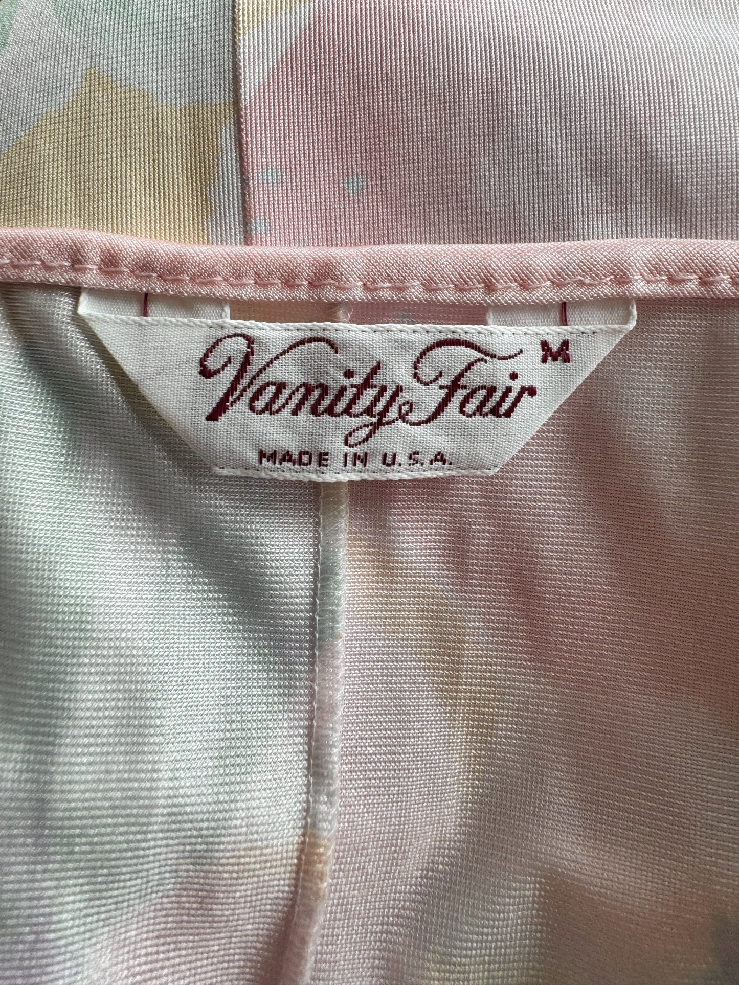 80s Floral Slip Dress (M)