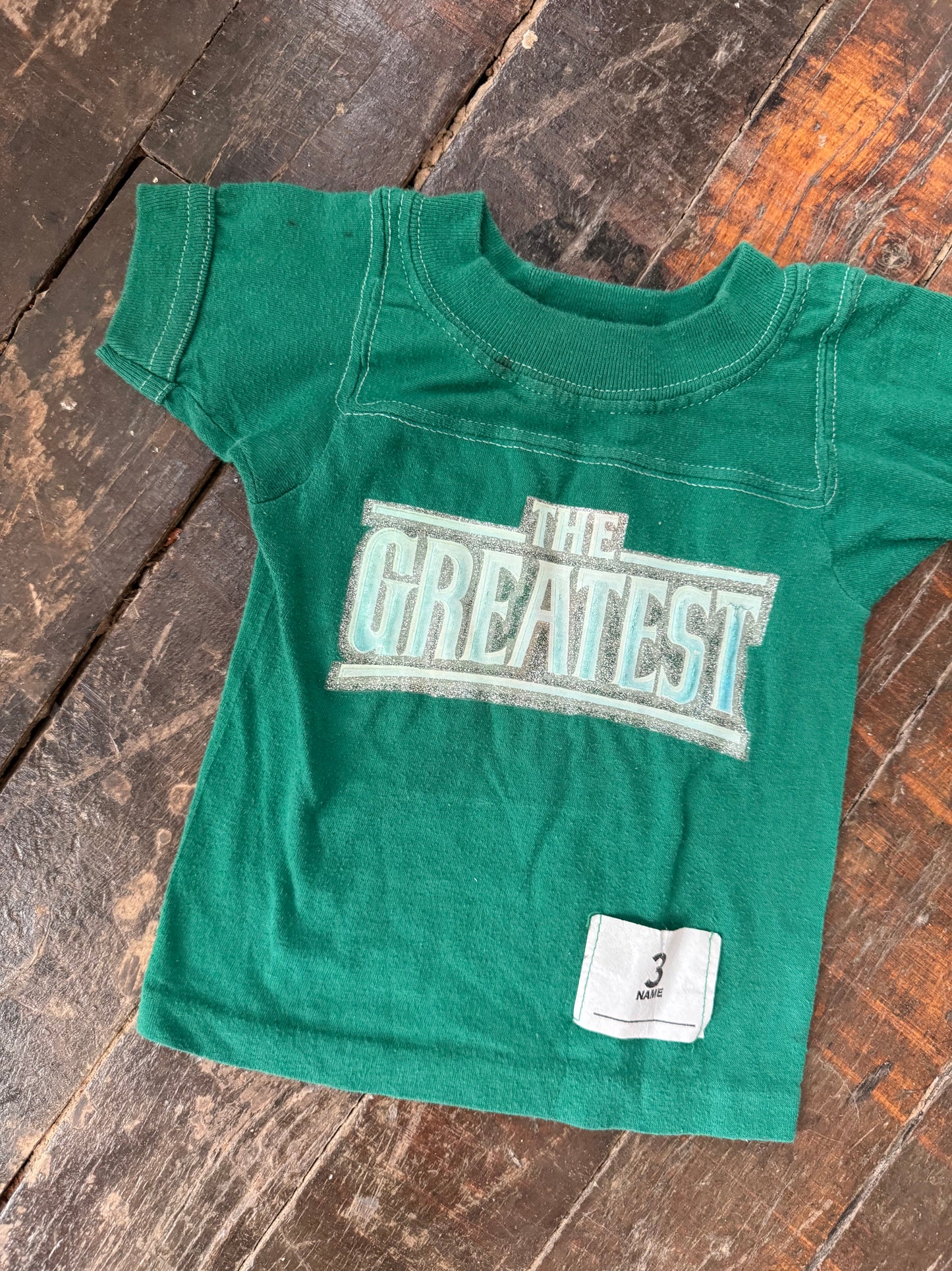 The Greatest Glitter 80s Tee (2T)