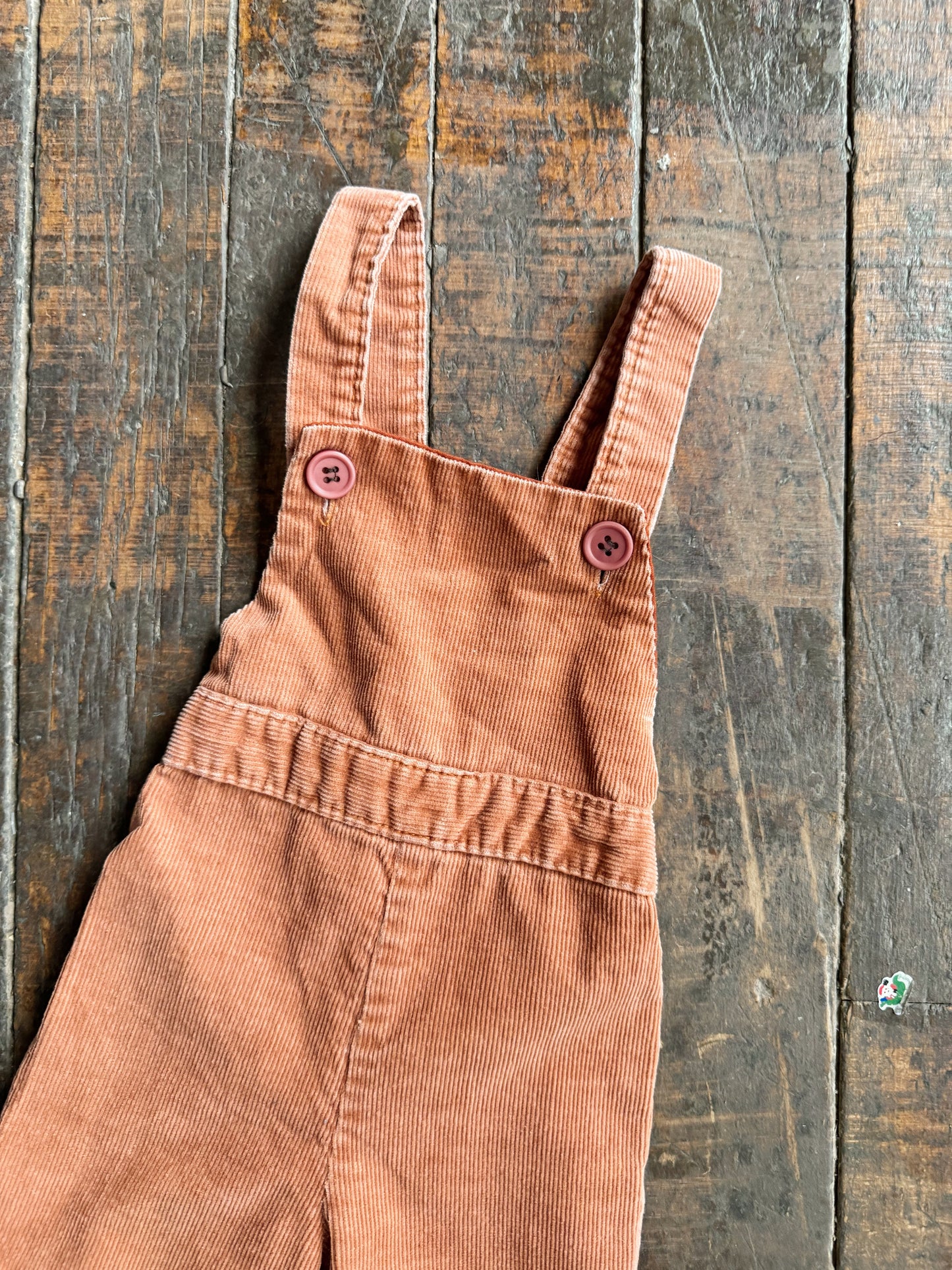 Stone 80s Corduroy Overalls (2T)
