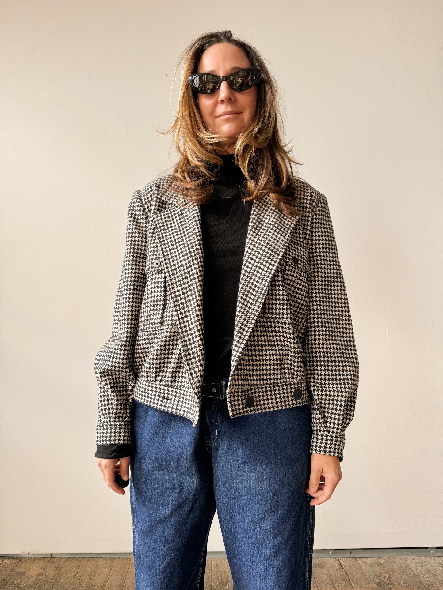 Houndstooth Crossover Jacket (M)