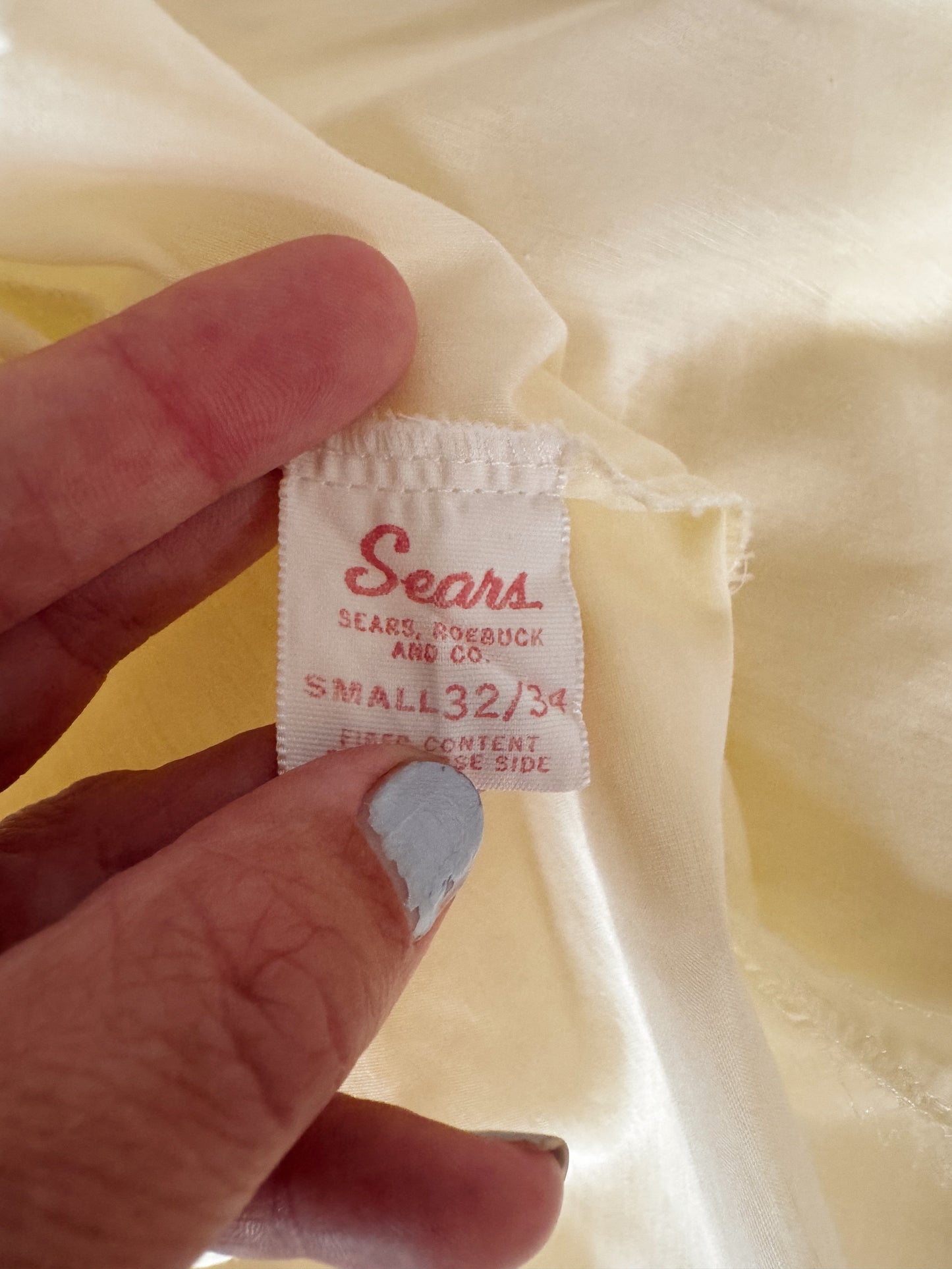 Yellow 1960s Bed Jacket (S)