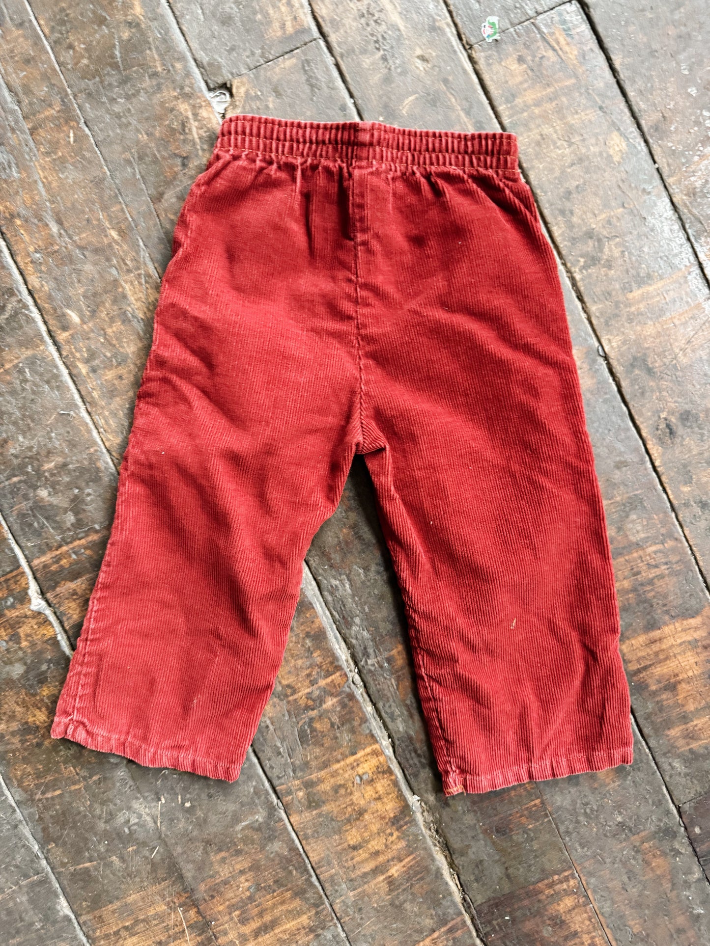 Burnt Corduroy Elastic Pant (18mths)