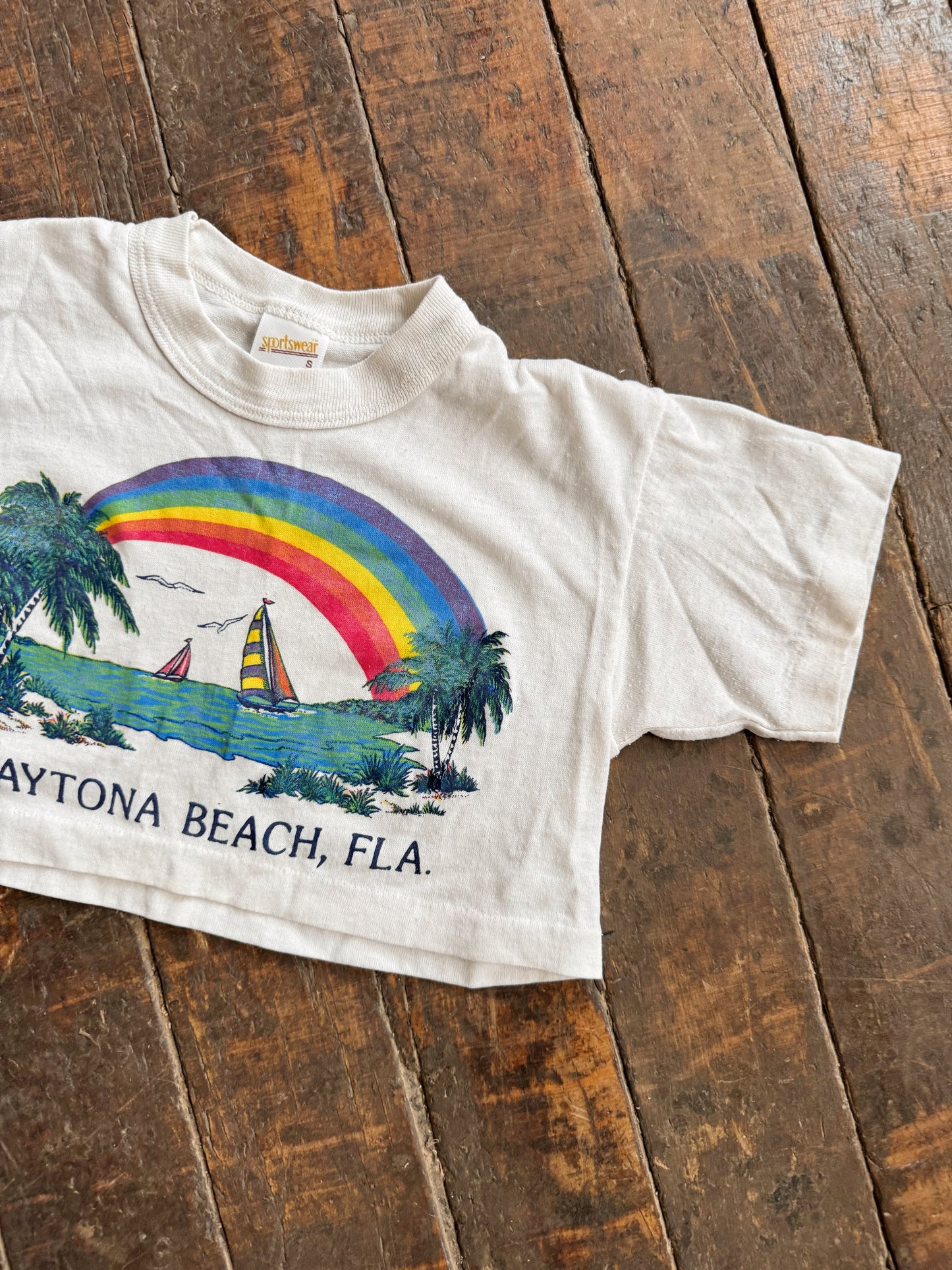 Girls Daytona Beach Cropped Top (5/6)