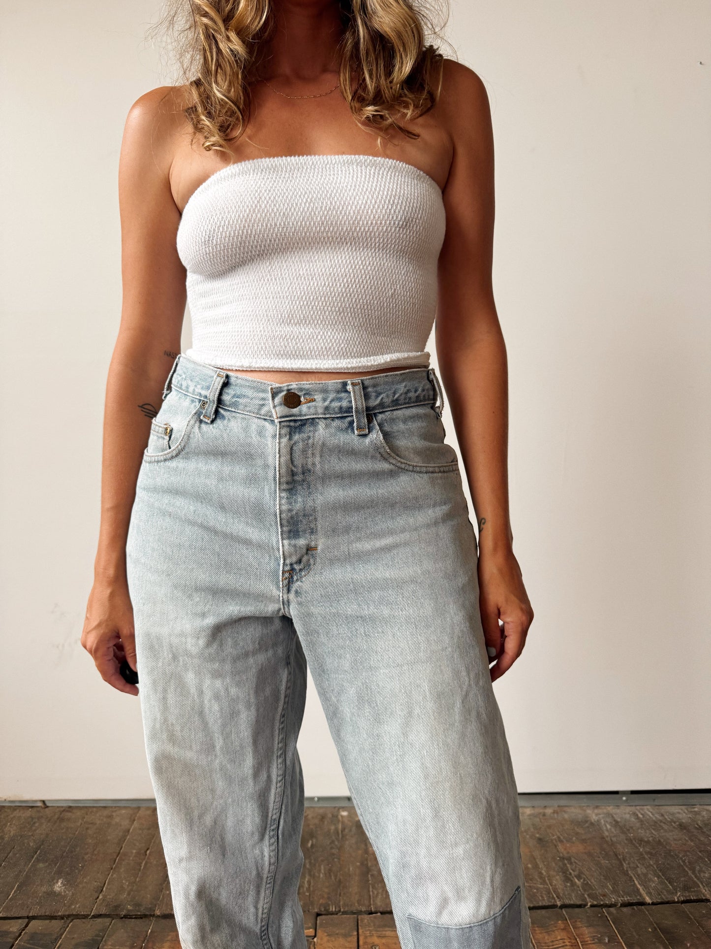 Lightwash 90 Patchwork Eddie Denim (30")