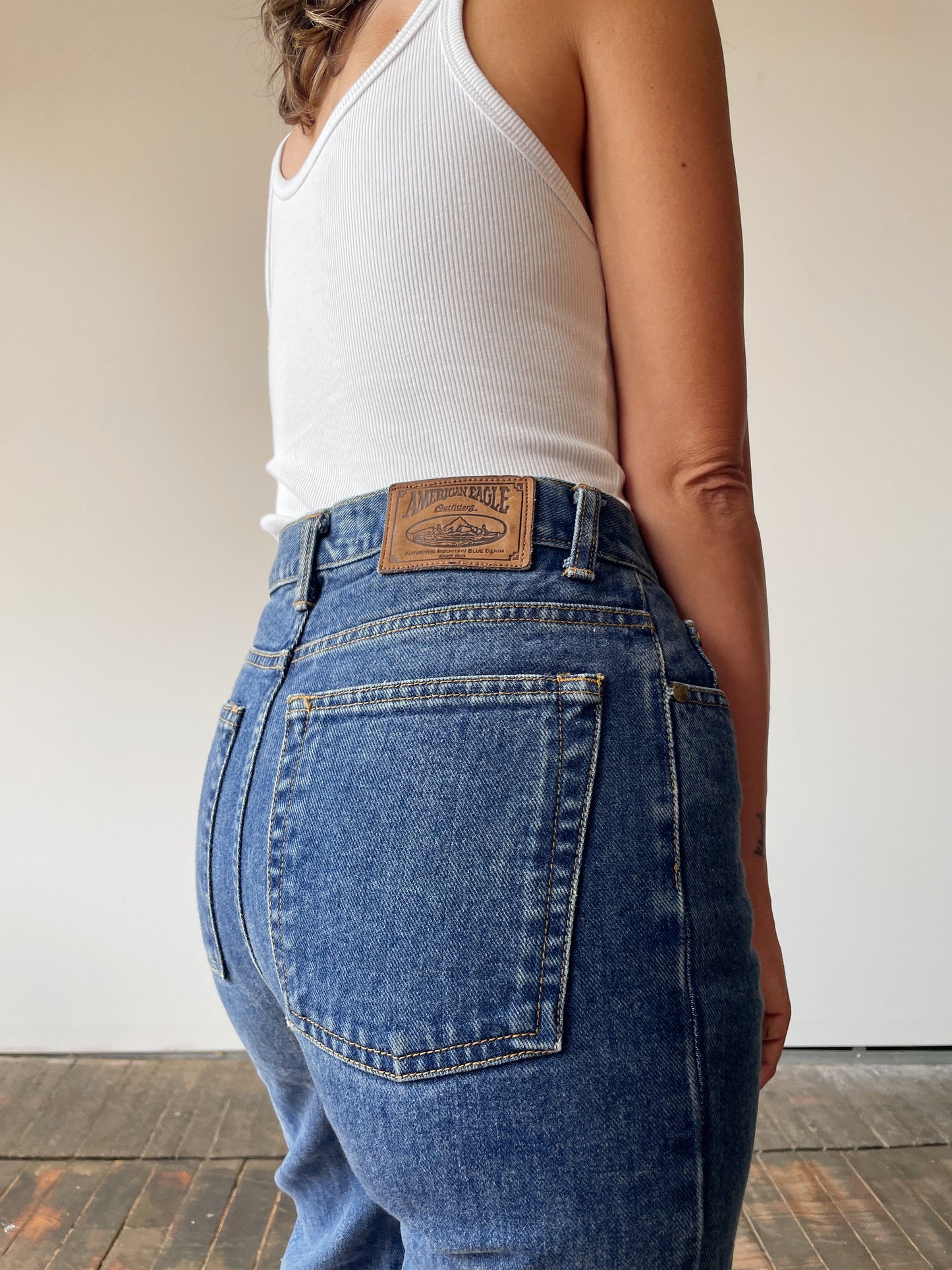 90s American Eagle Straight Leg Denim