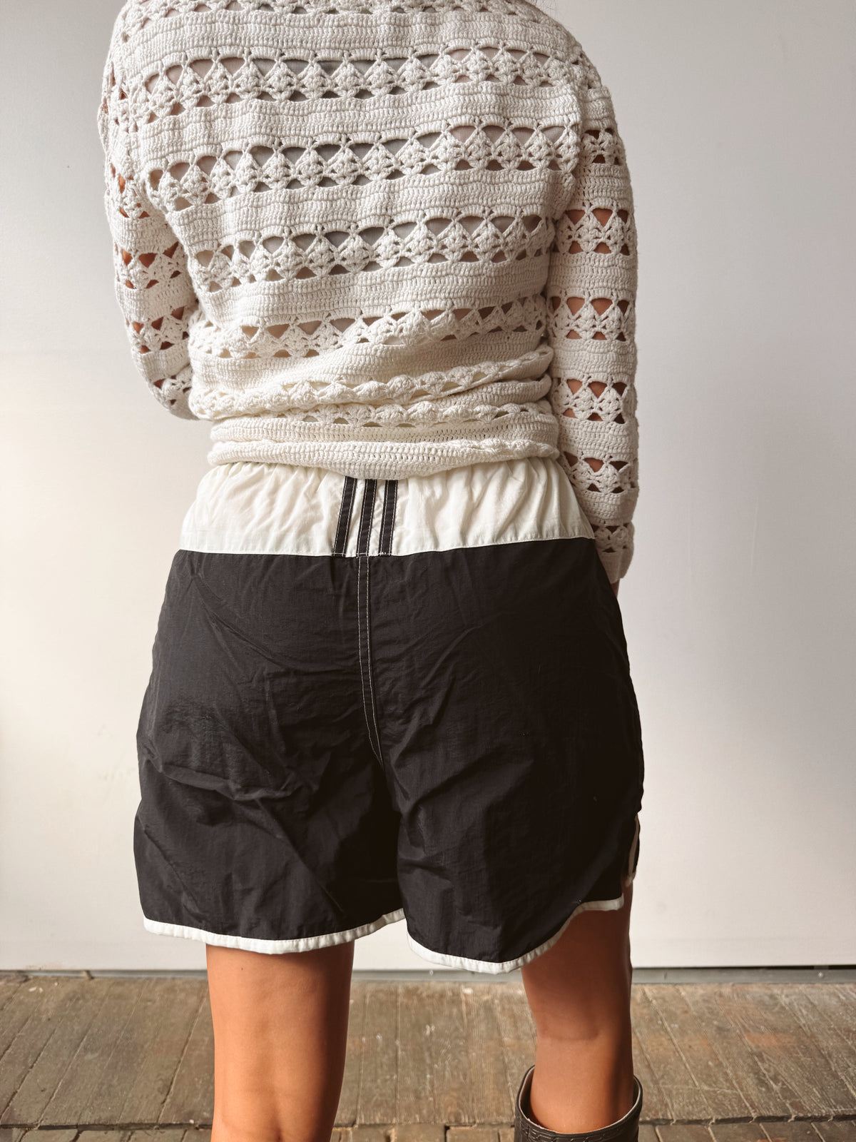 Pro Black Sport 90s Shorts (27")