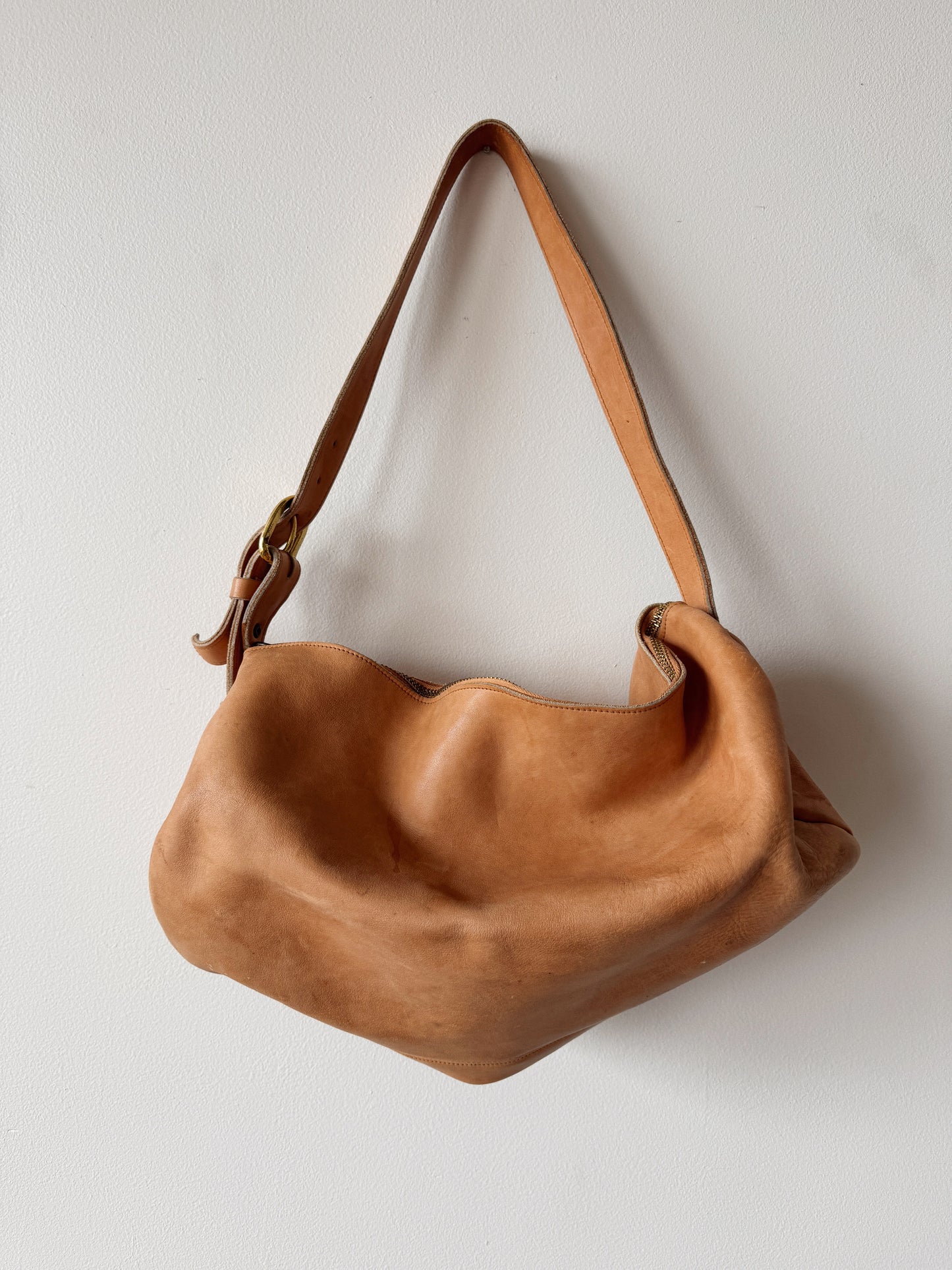 Leather Vintage Duffel Purse