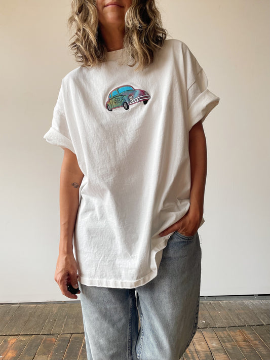 Y2K Slug Bug Holographic Tee