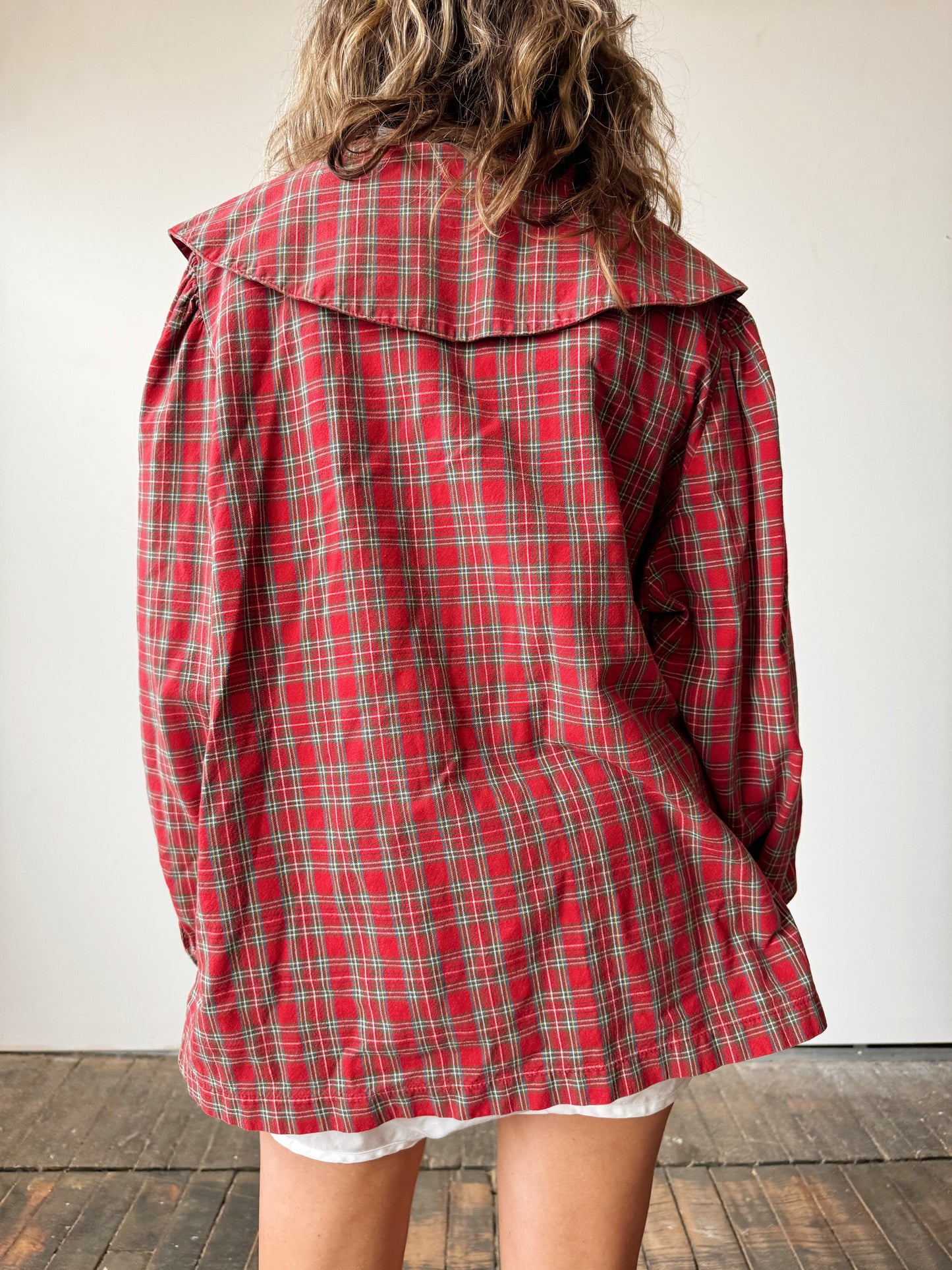 Will's River Co. Plaid Cotton Shirt (XL)